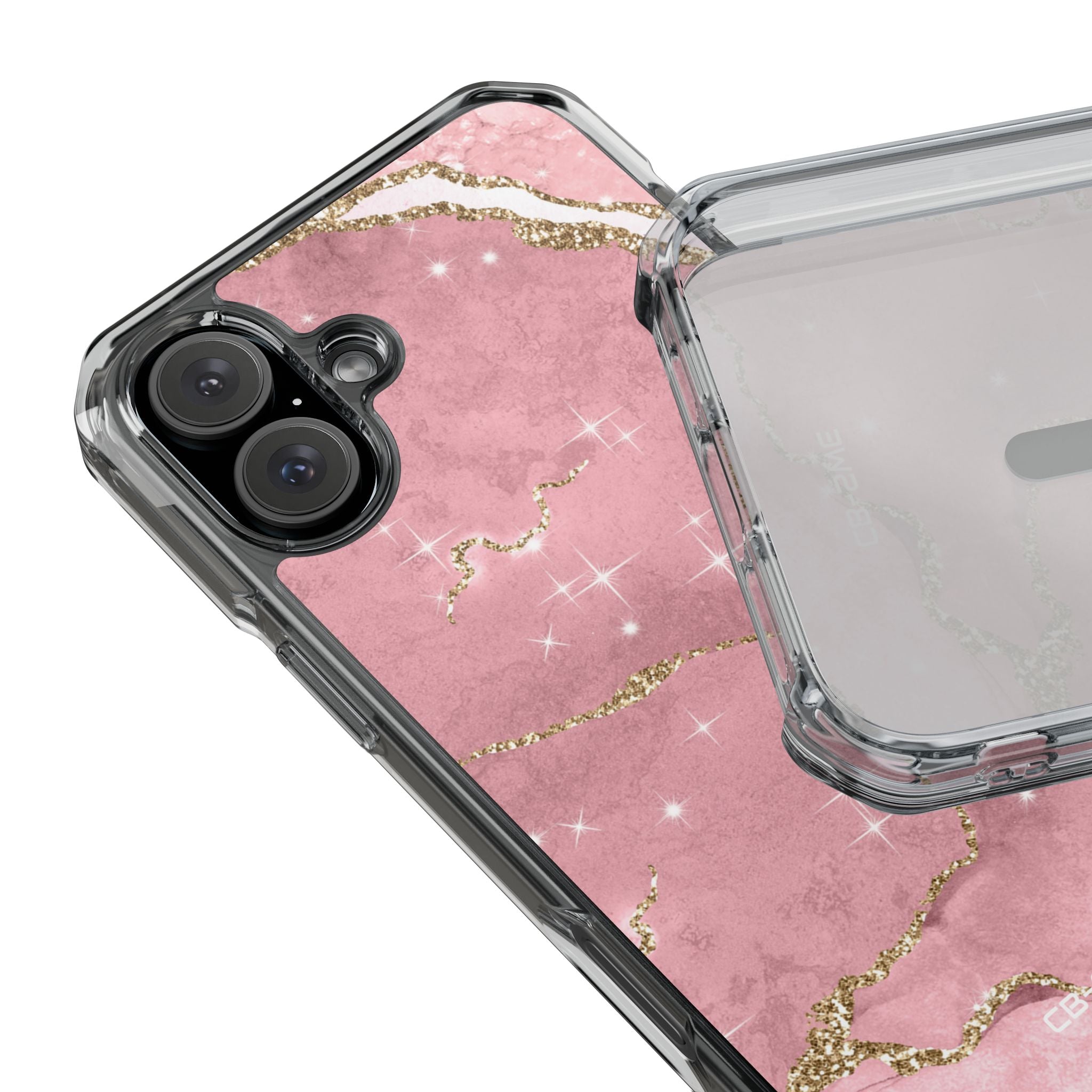 Pink Marble Luxe iPhone Case - Impact
