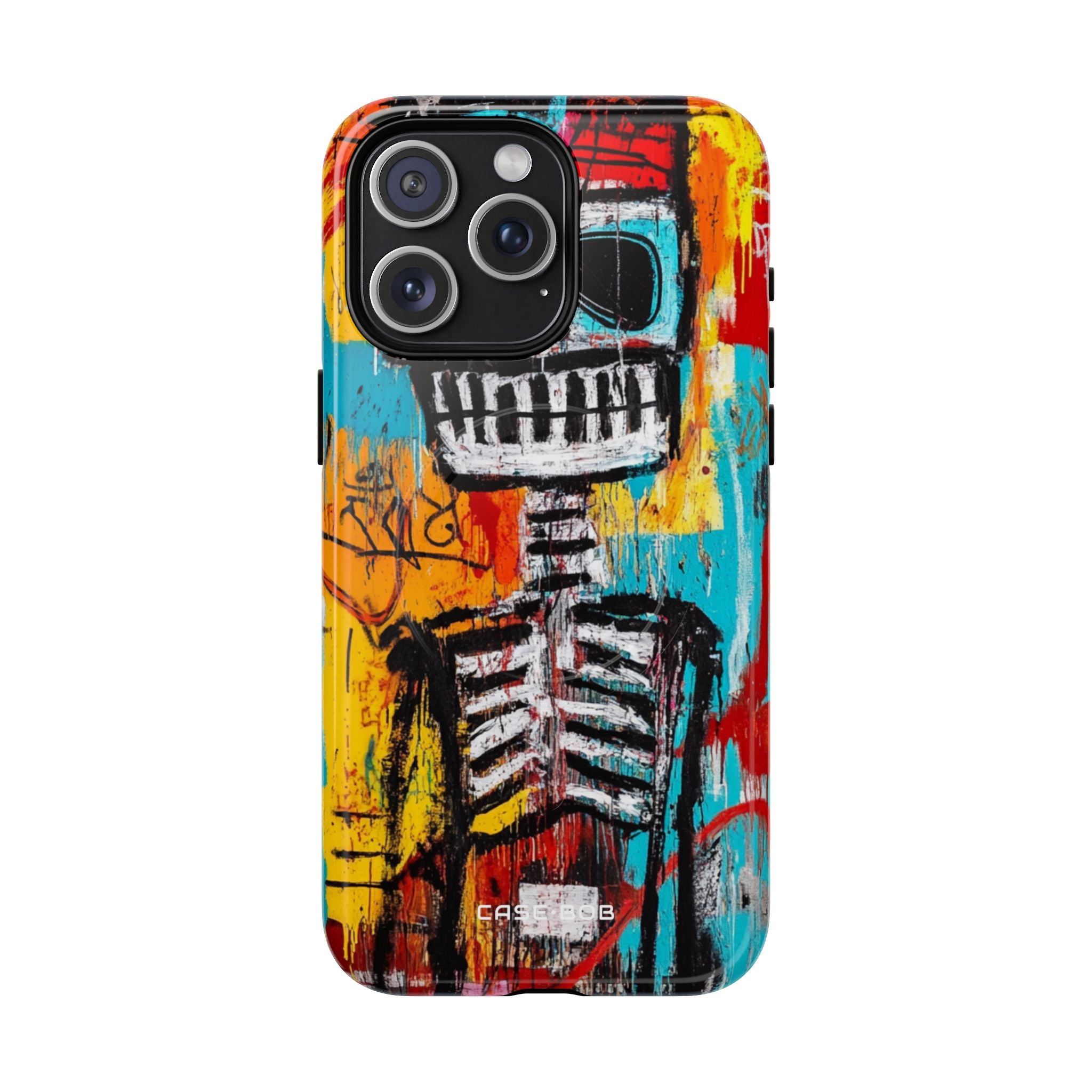 Skeleton Riot iPhone 15 Pro Max Case - Tough+