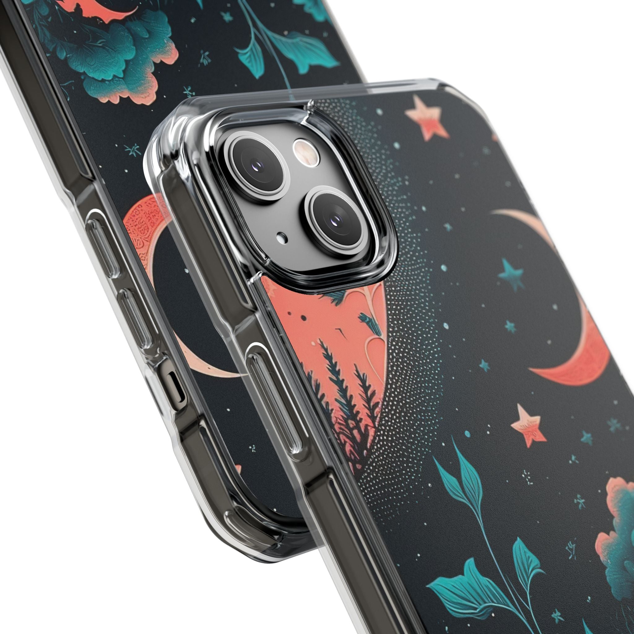 Cosmic Floral Dreams iPhone Case - Impact