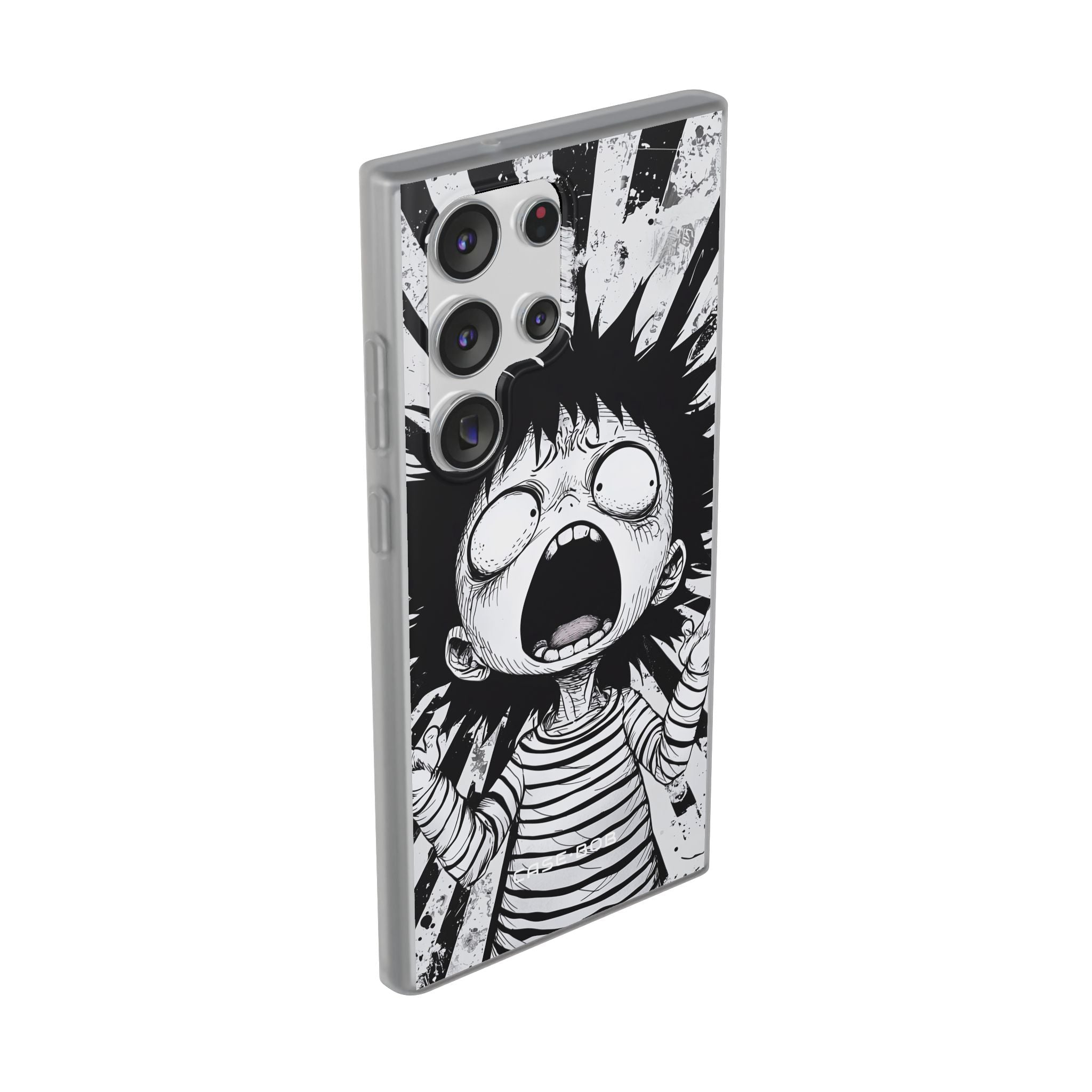 Screaming Stripes Samsung S23 Ultra Case - Soft