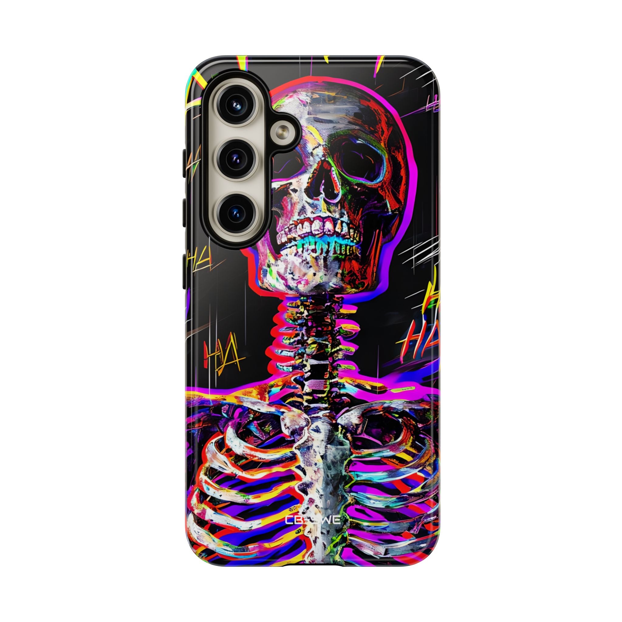 Neon Skeleton Chaos - Samsung Case