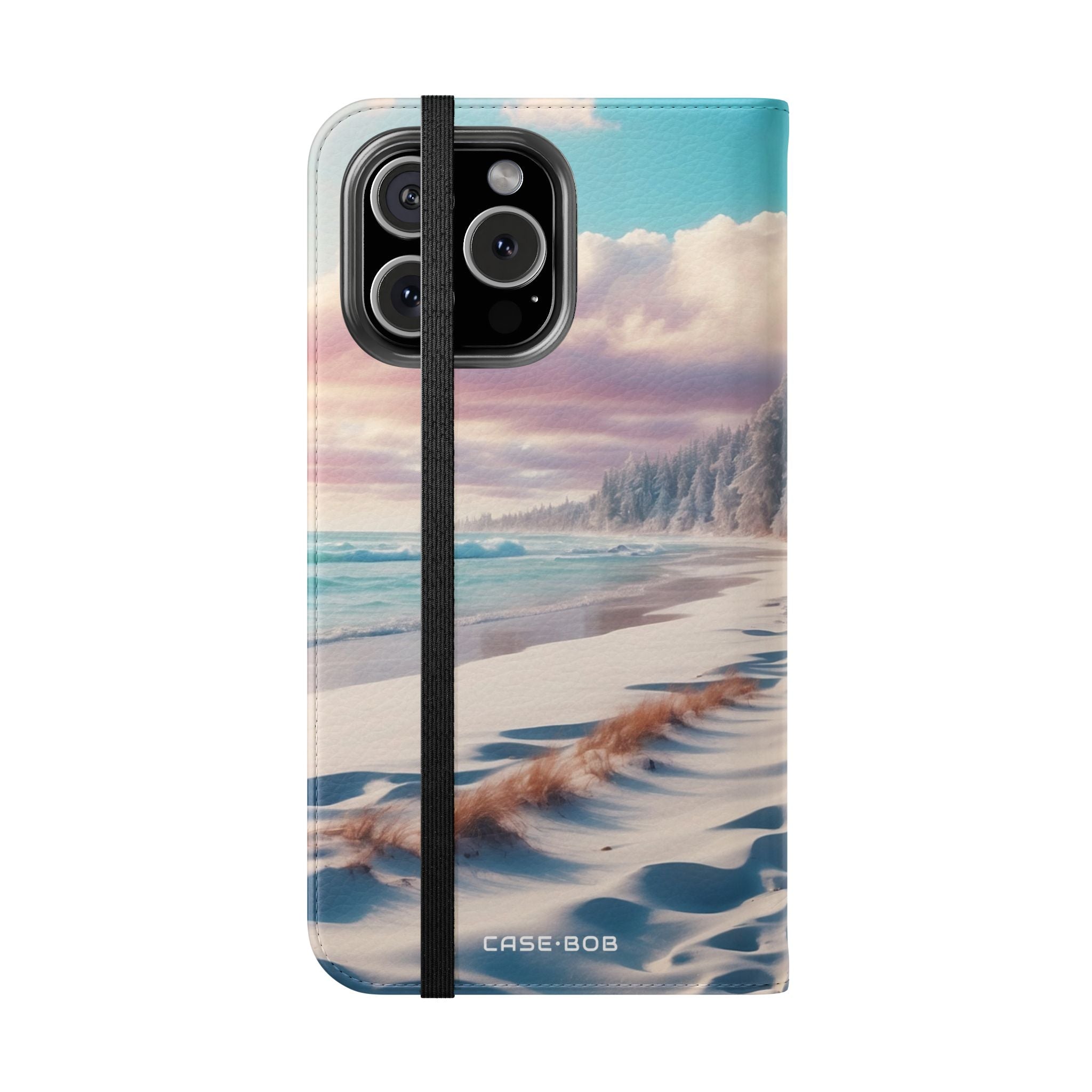 Snowy Footprints - iPhone 16 Max Case - Wallet