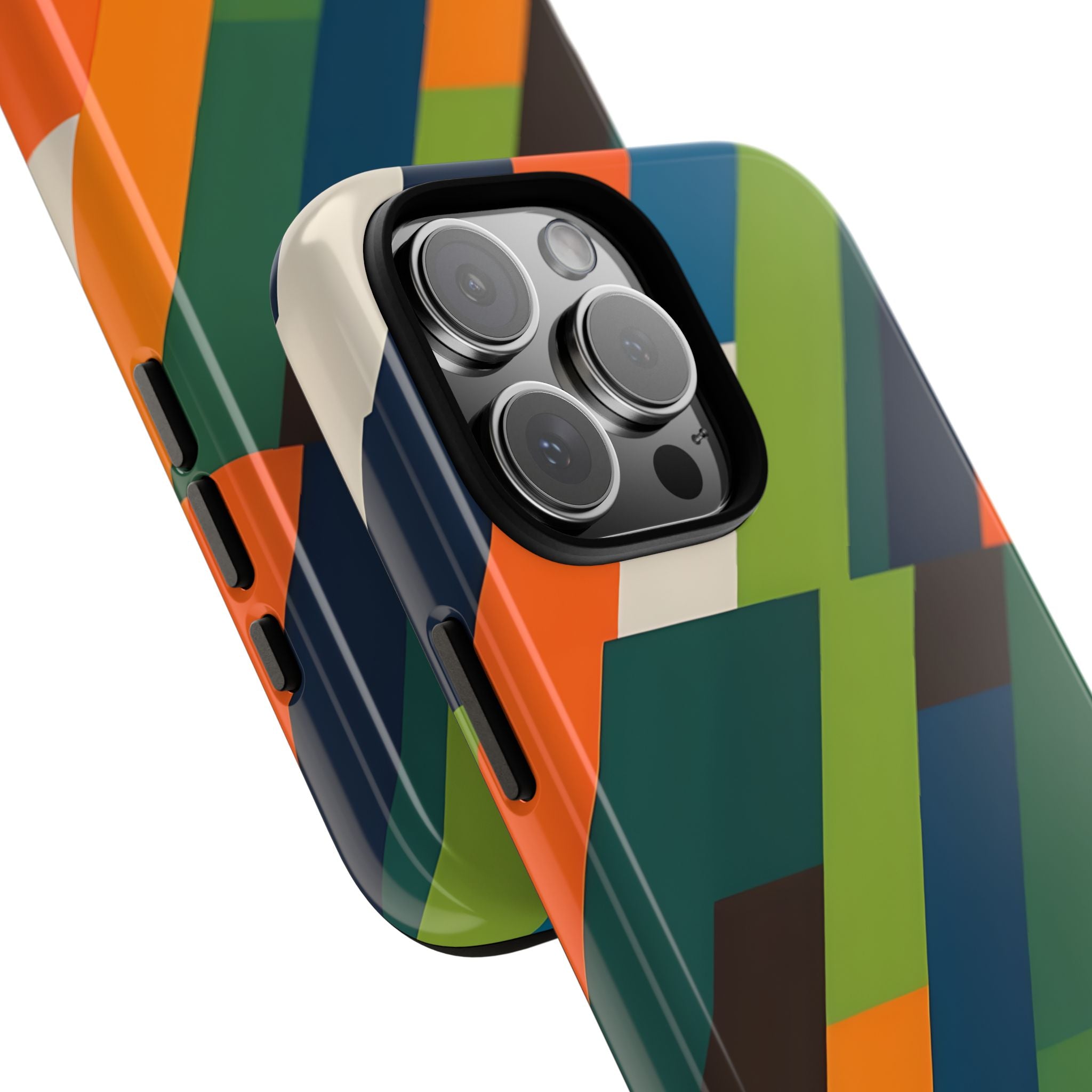 Diagonal Blaze iPhone 16 Pro Max Case - Tough