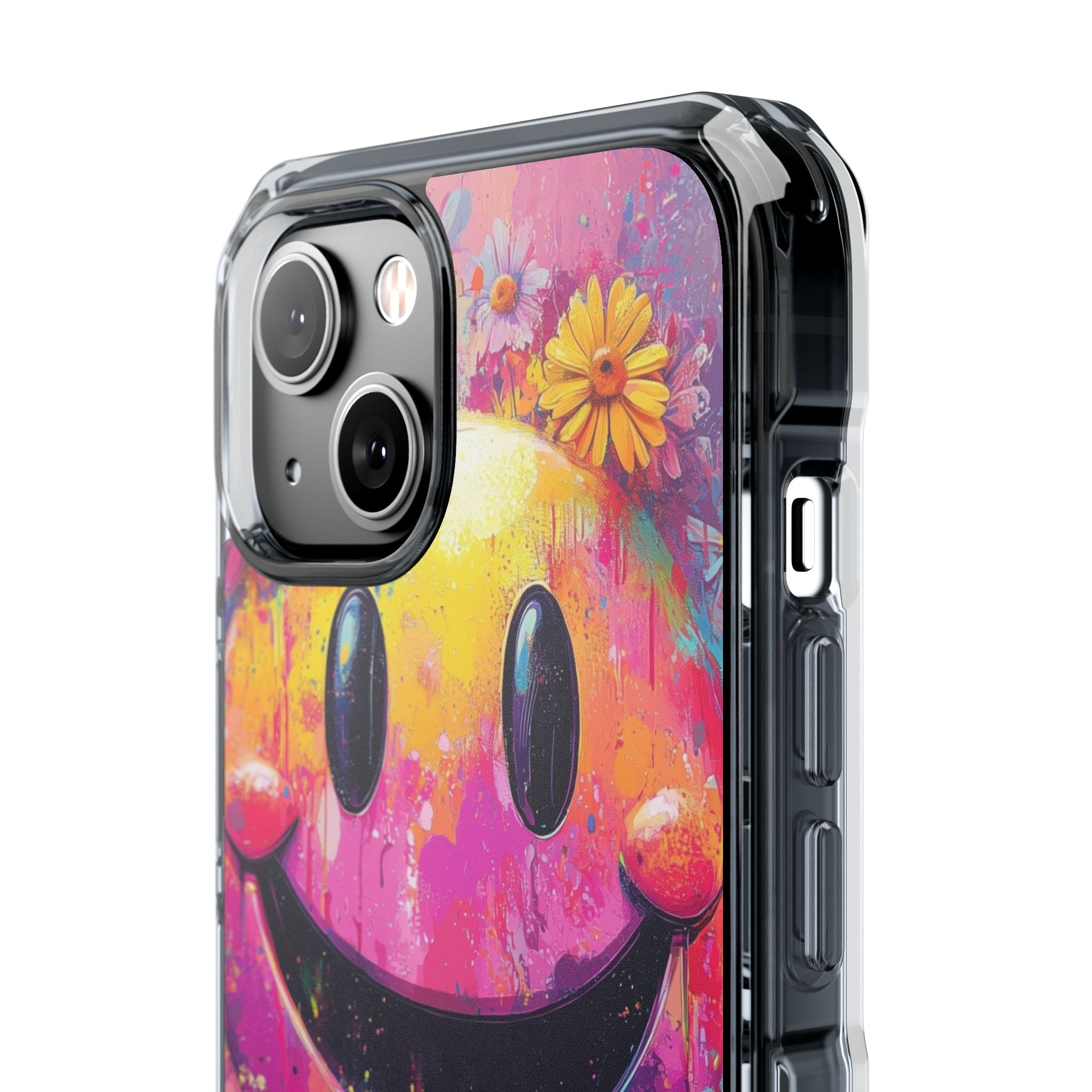 Smiley Bloom iPhone 14 Case - Impact