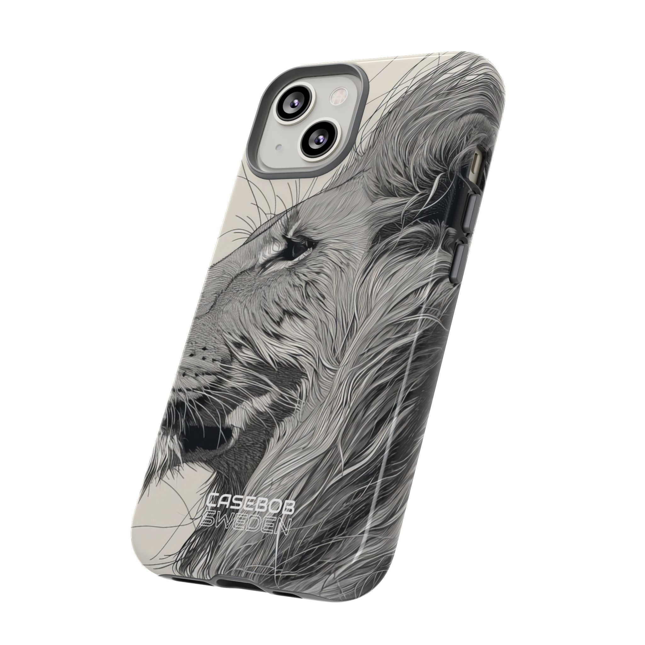 Majestic Lion Profile iPhone 14 - Tough