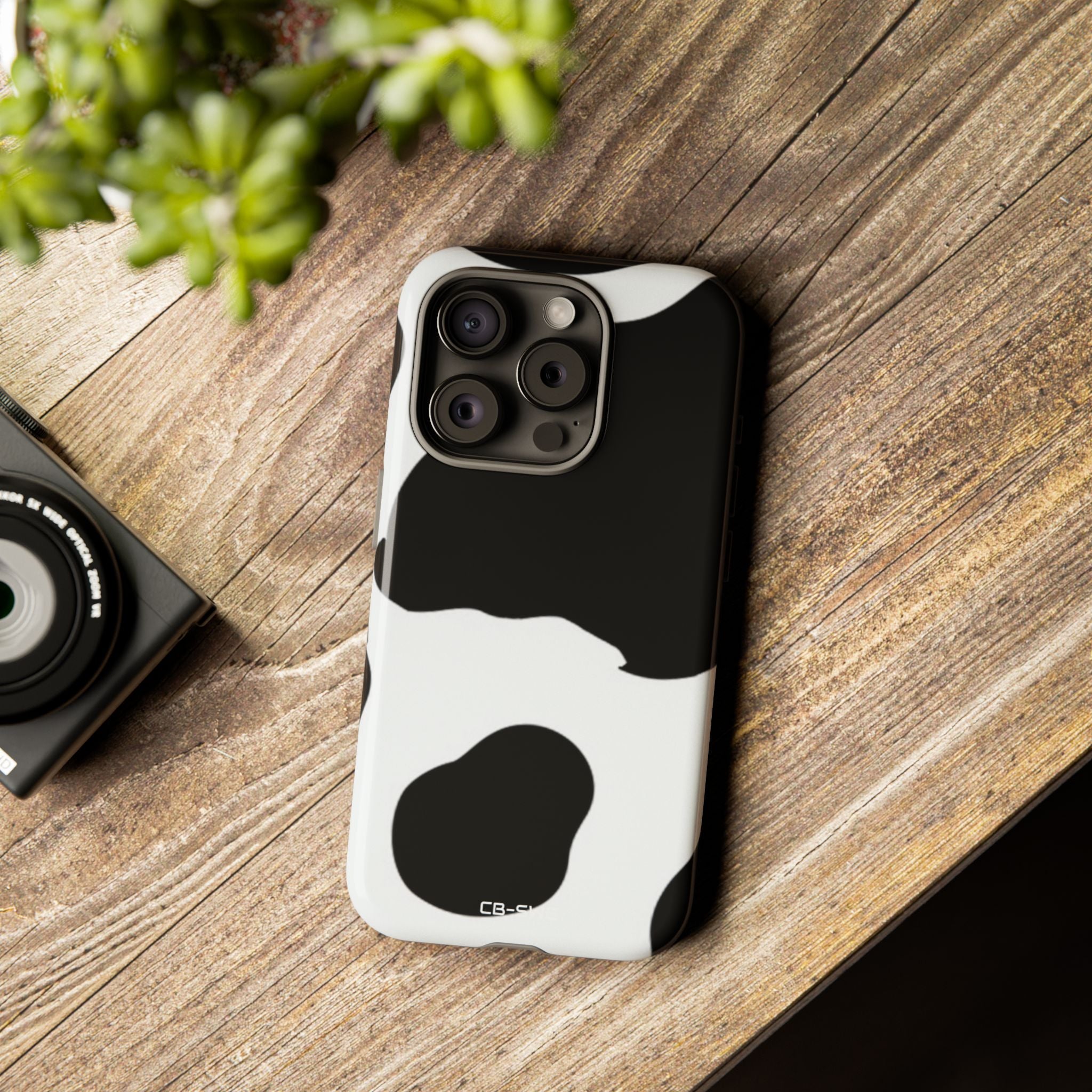 Organic Cow Print - iPhone Case