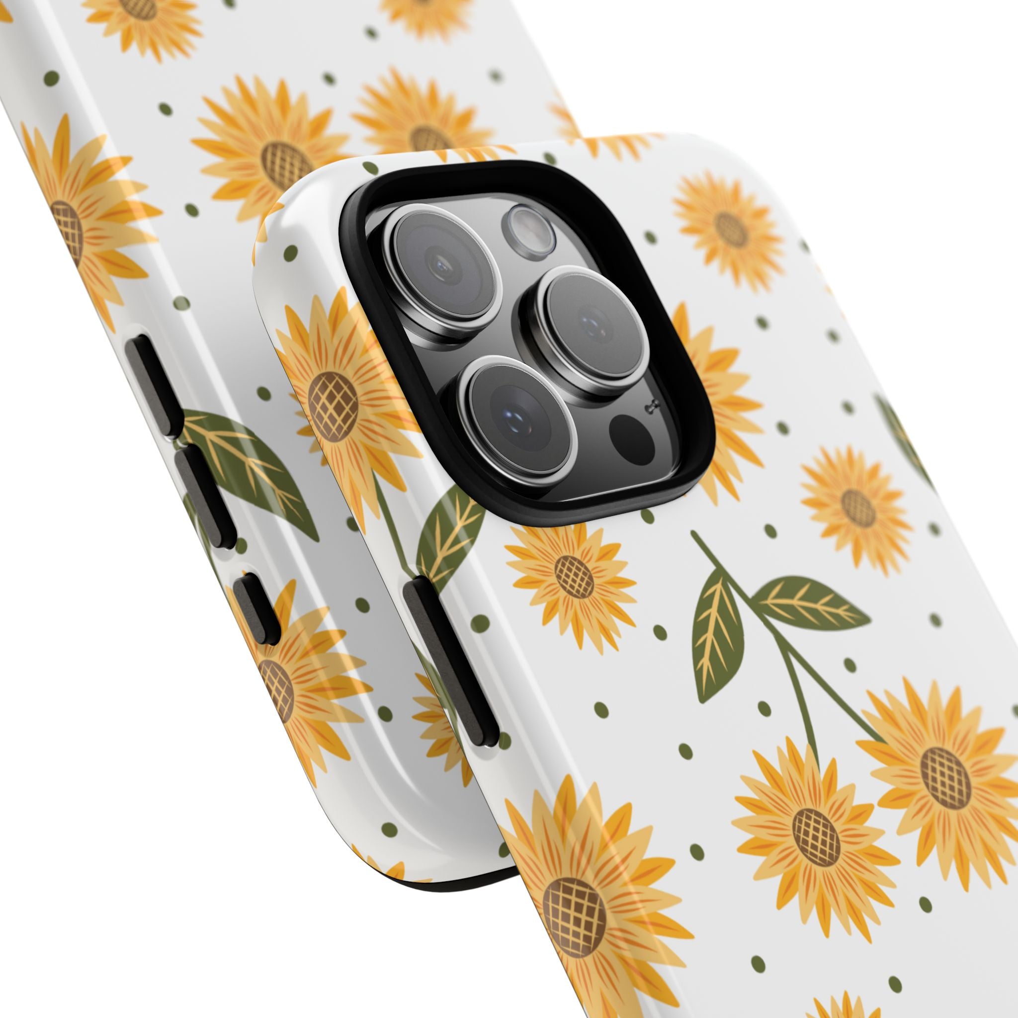 Sunflowers Dance Brightly - iPhone Case