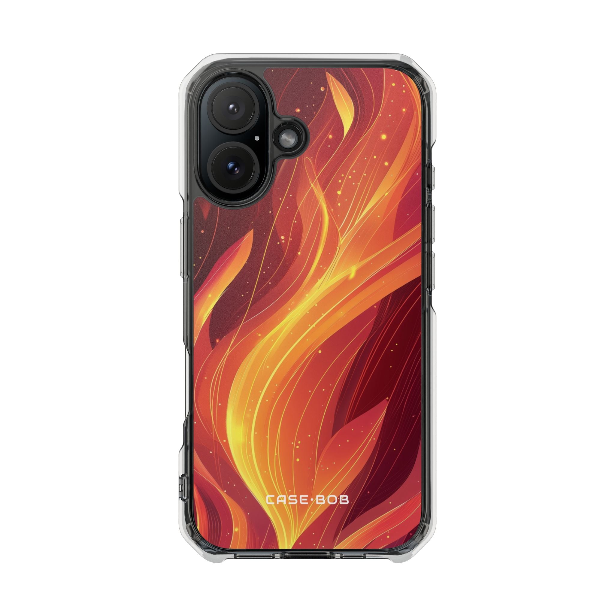 Flaming Flow iPhone 15 Case - Impact