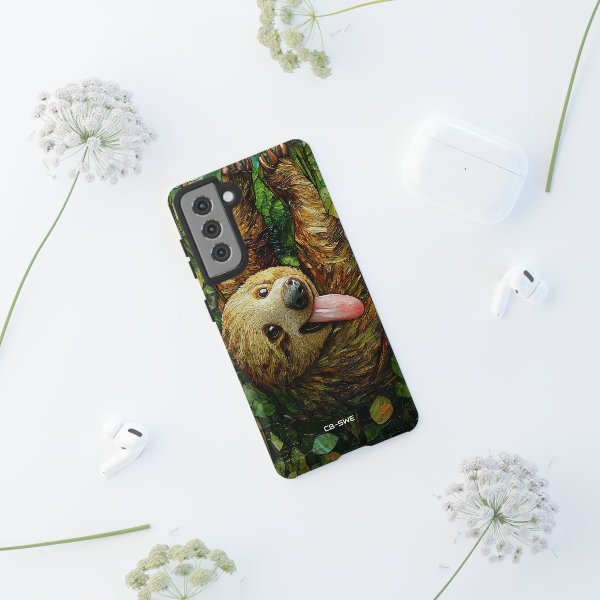 Sloth Hangs Playfully - Samsung Case