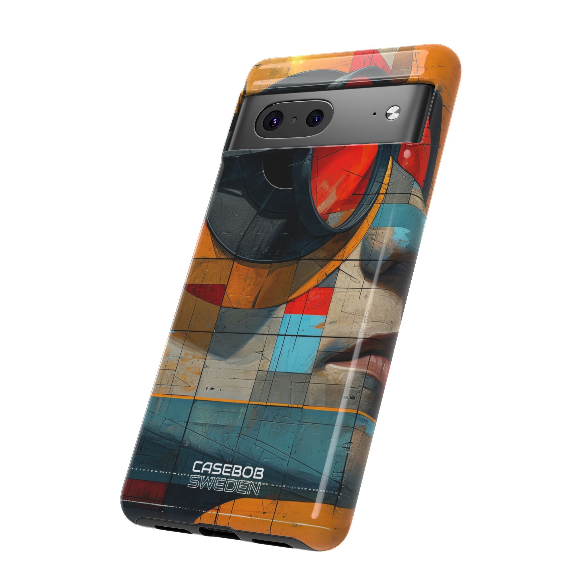 Futuristic Cubist Visions Google Pixel 7 - Tough