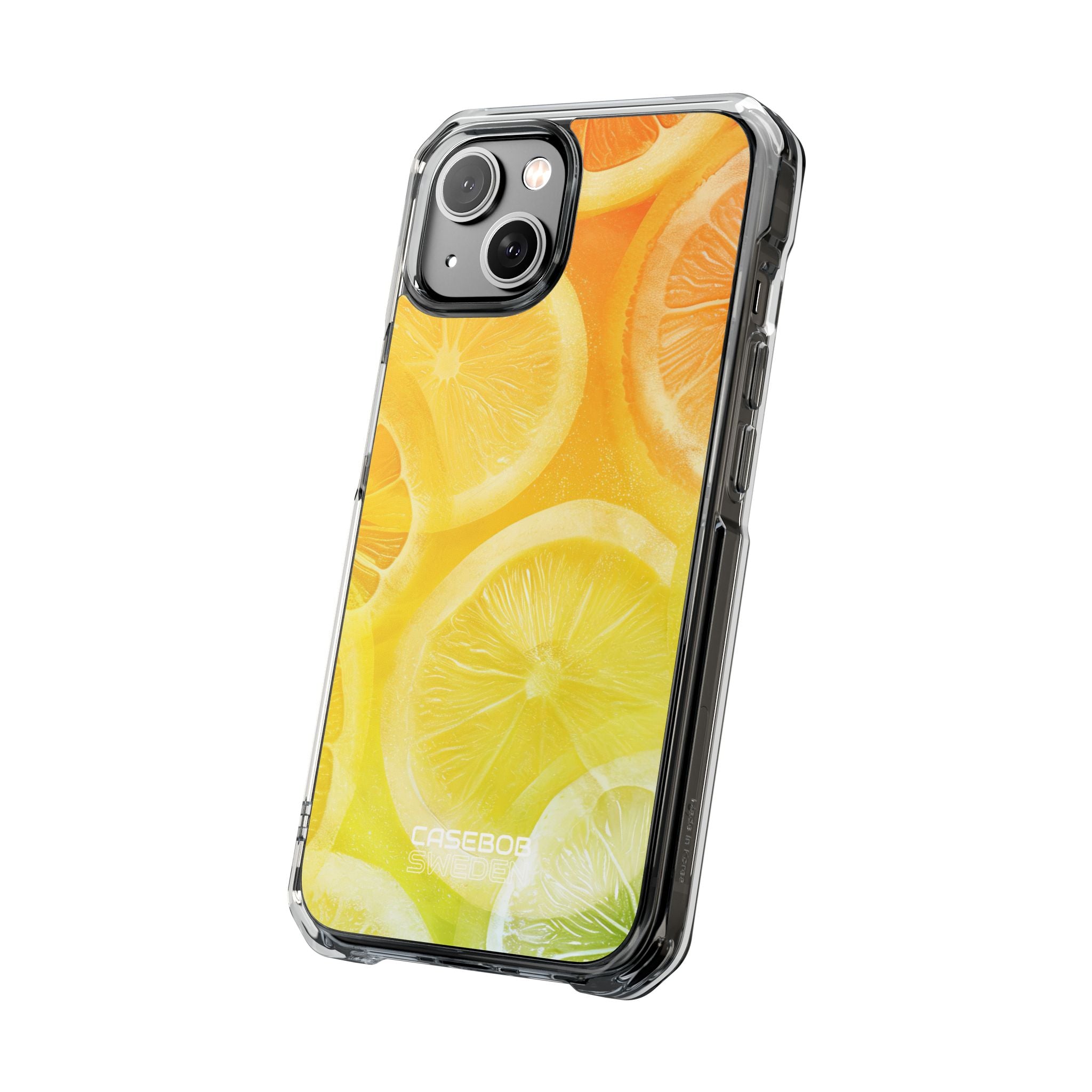 Citrus Splash Burst iPhone 14 - Impact Clear+