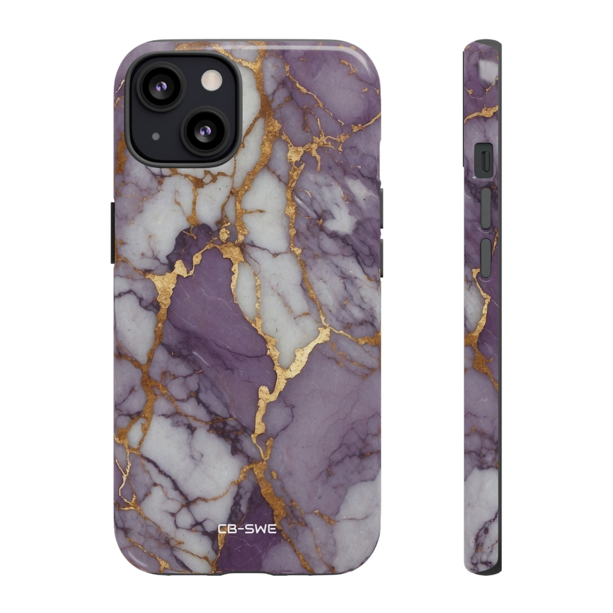 Lavender Veins Flow - iPhone Case