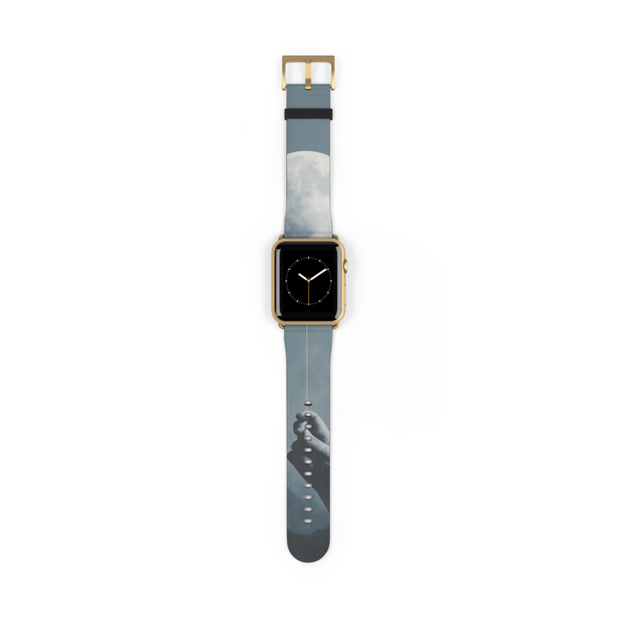Moon Balloon Blue - Watch Band