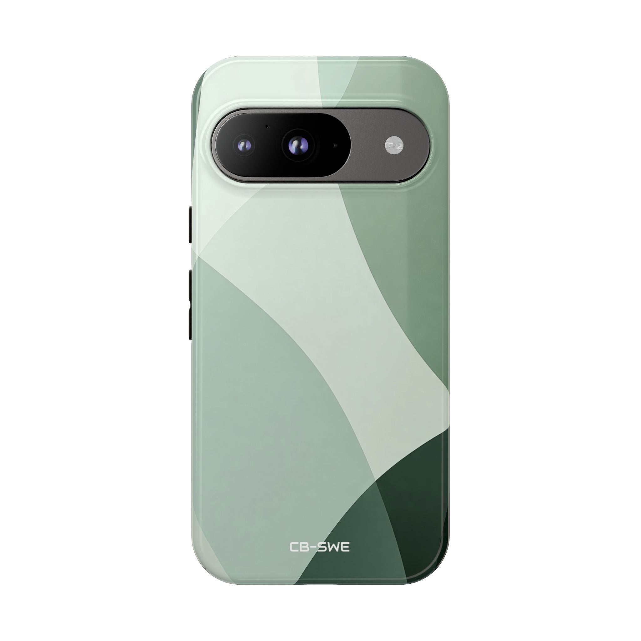 Flowing Green Harmony - Google Pixel Case