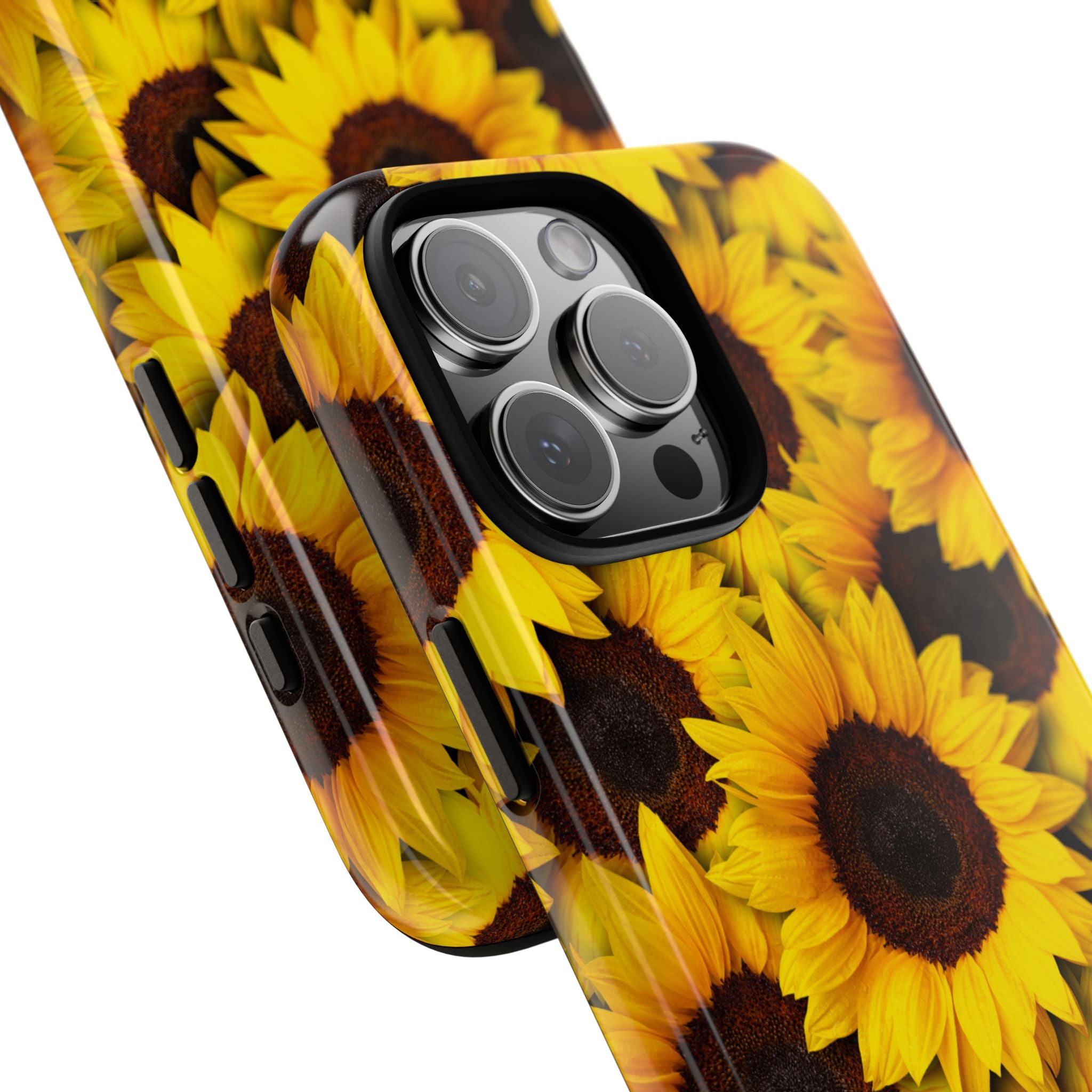 Sunflower Glow iPhone 16 Pro Max Case - Tough