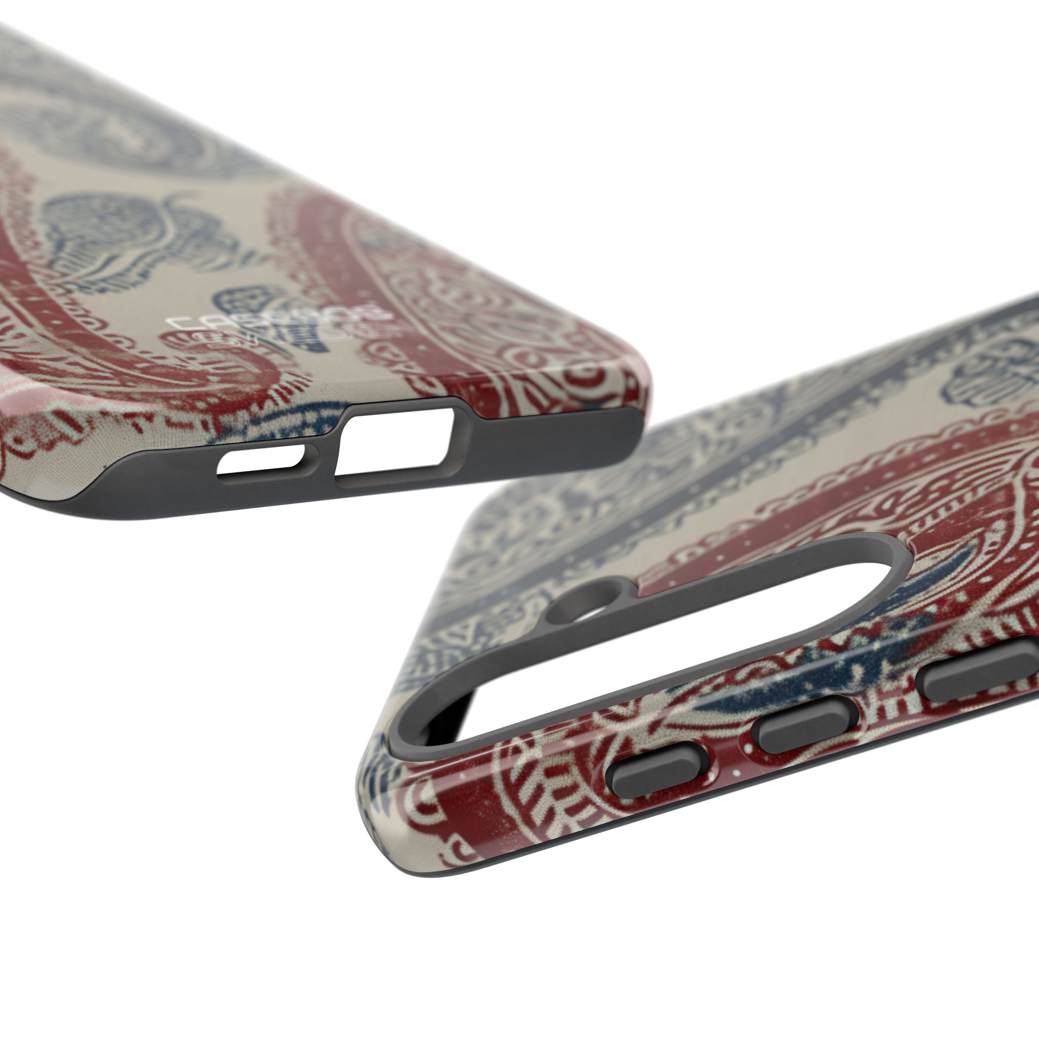 Sierlijke Paisley Swirl Samsung S25 - Tough