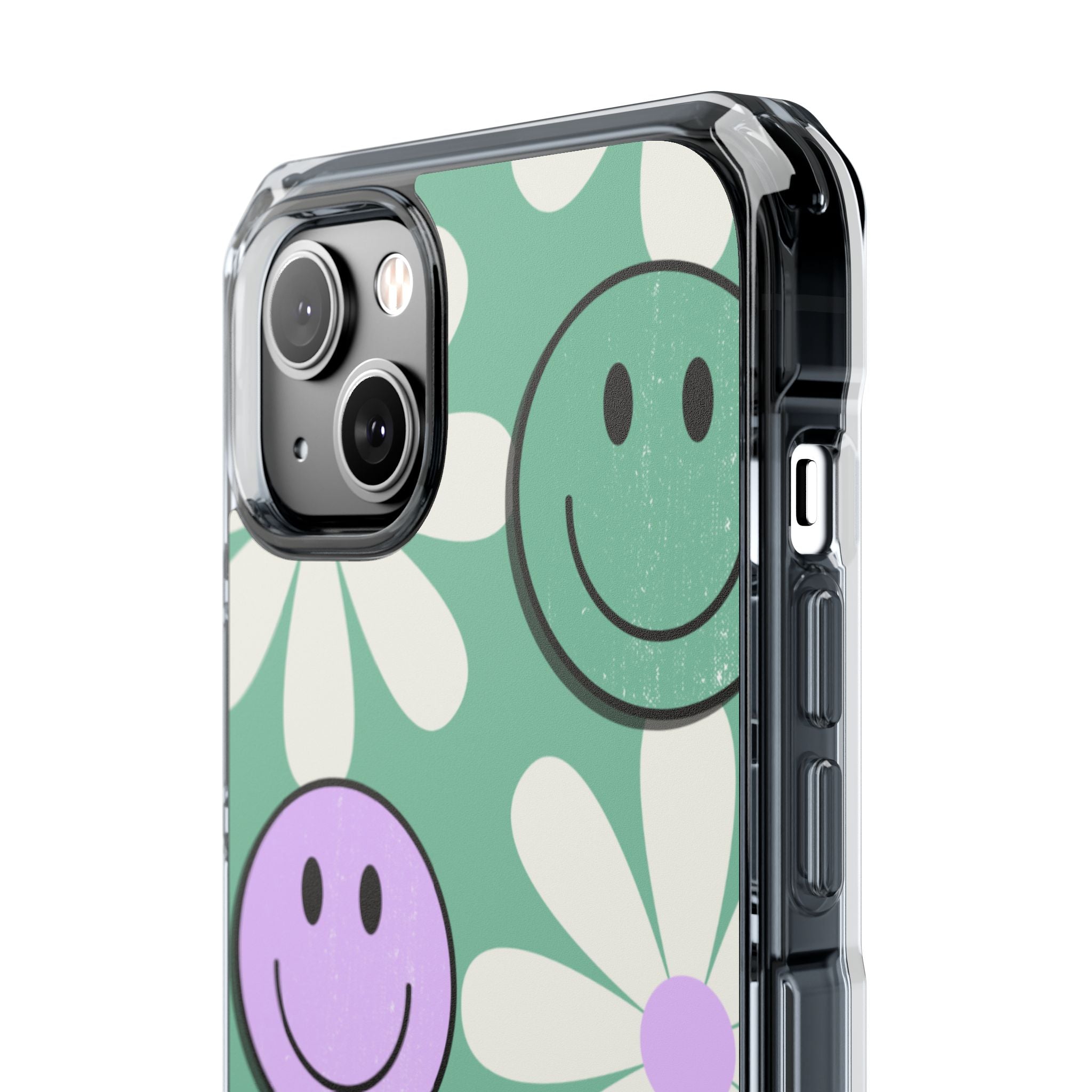 Playful Retro Blooms iPhone Case - Impact