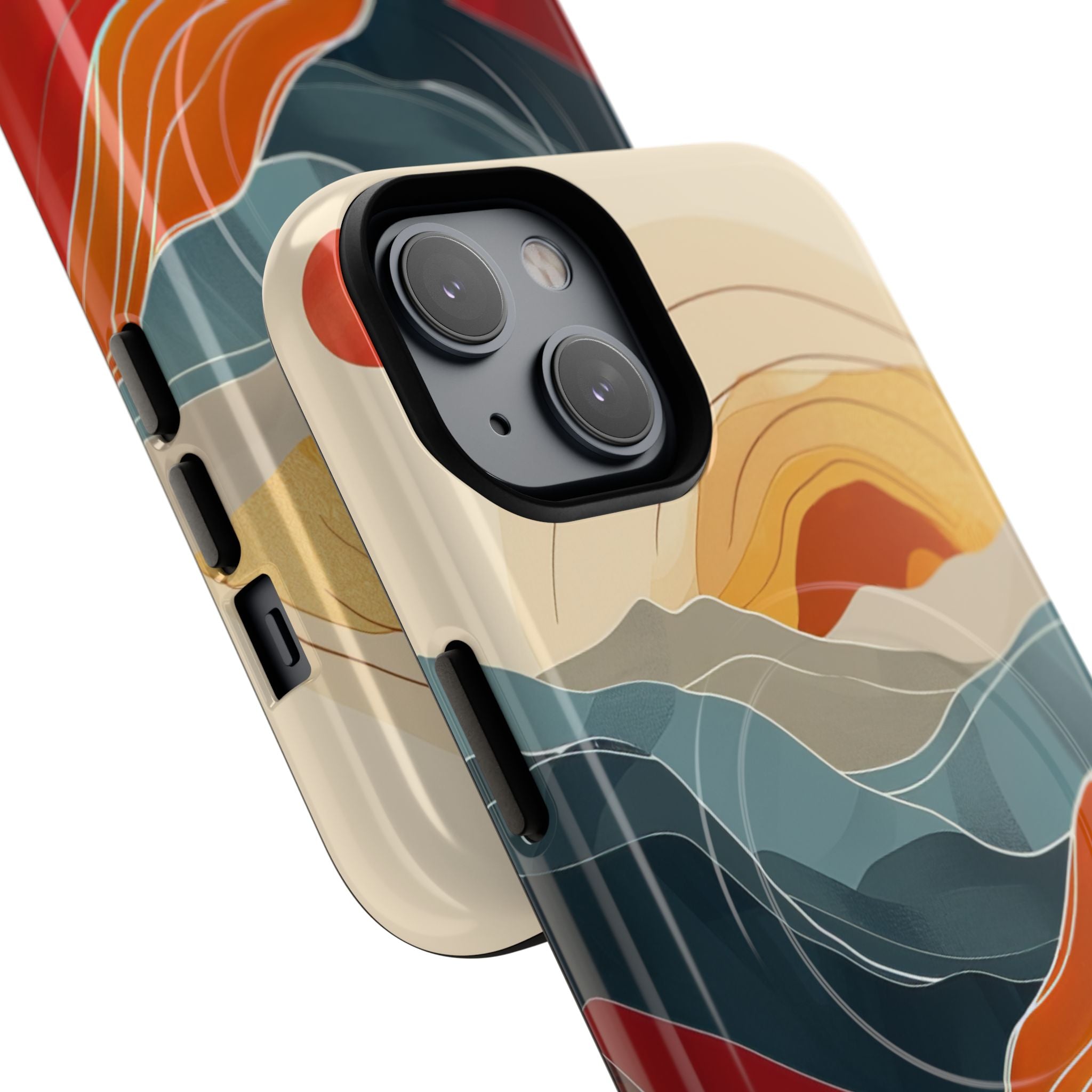 Sunlit Ridges iPhone 14 Case - Tough+