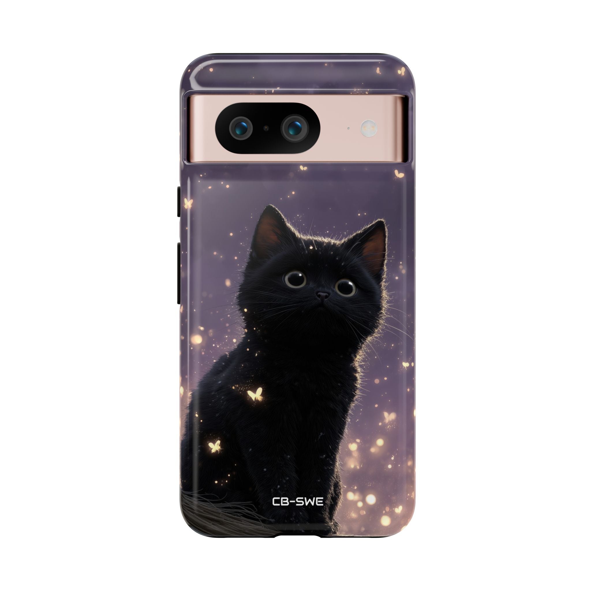 Whimsical Cat Soars - Google Pixel Case