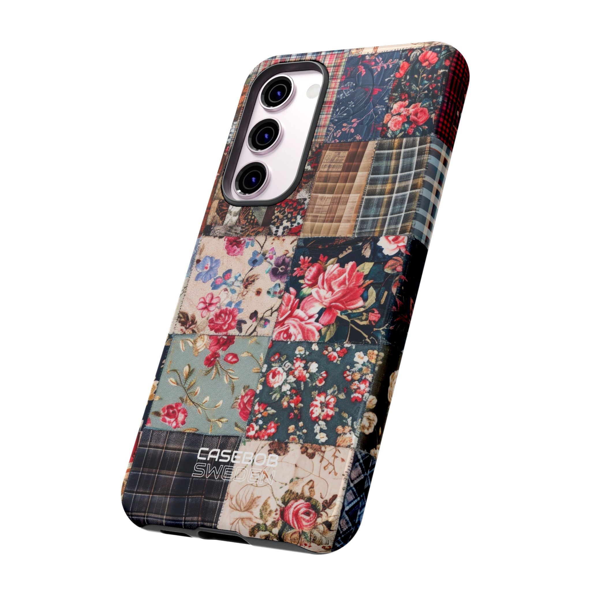 Trapunta patchwork floreale Samsung S23 - Tough