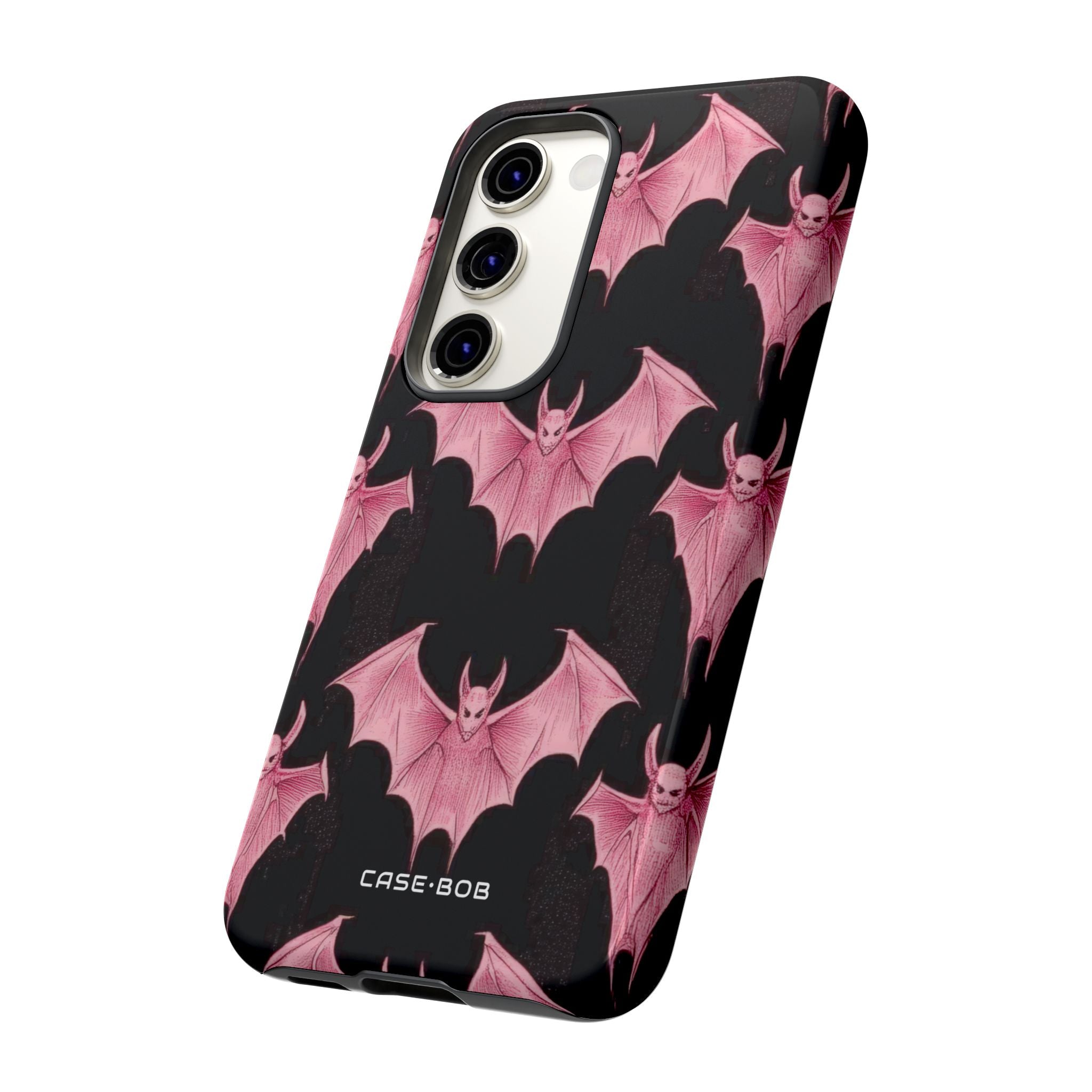 Pink Batwave Samsung S23 Case - Tough