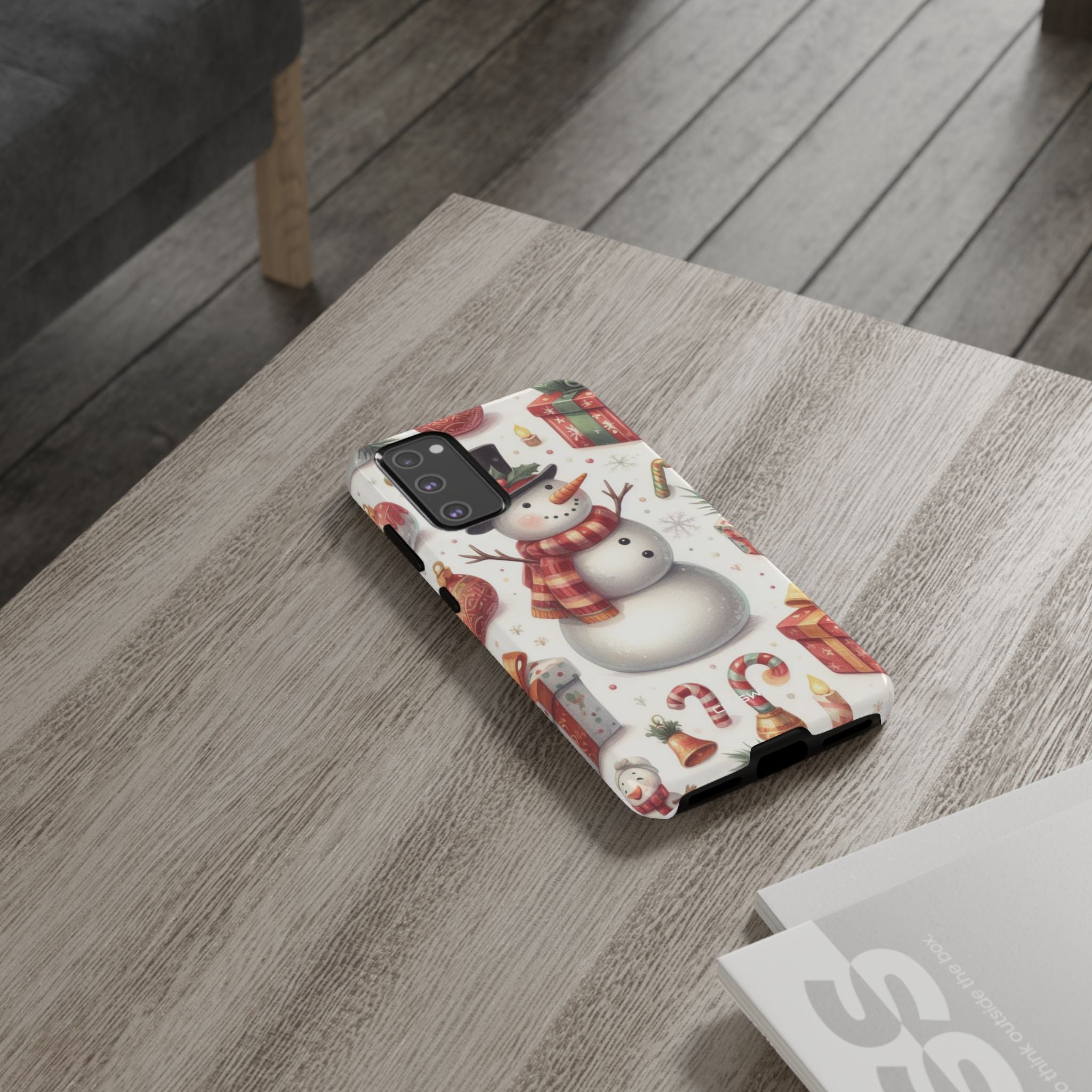 Snowman Wears Scarf - Samsung Case