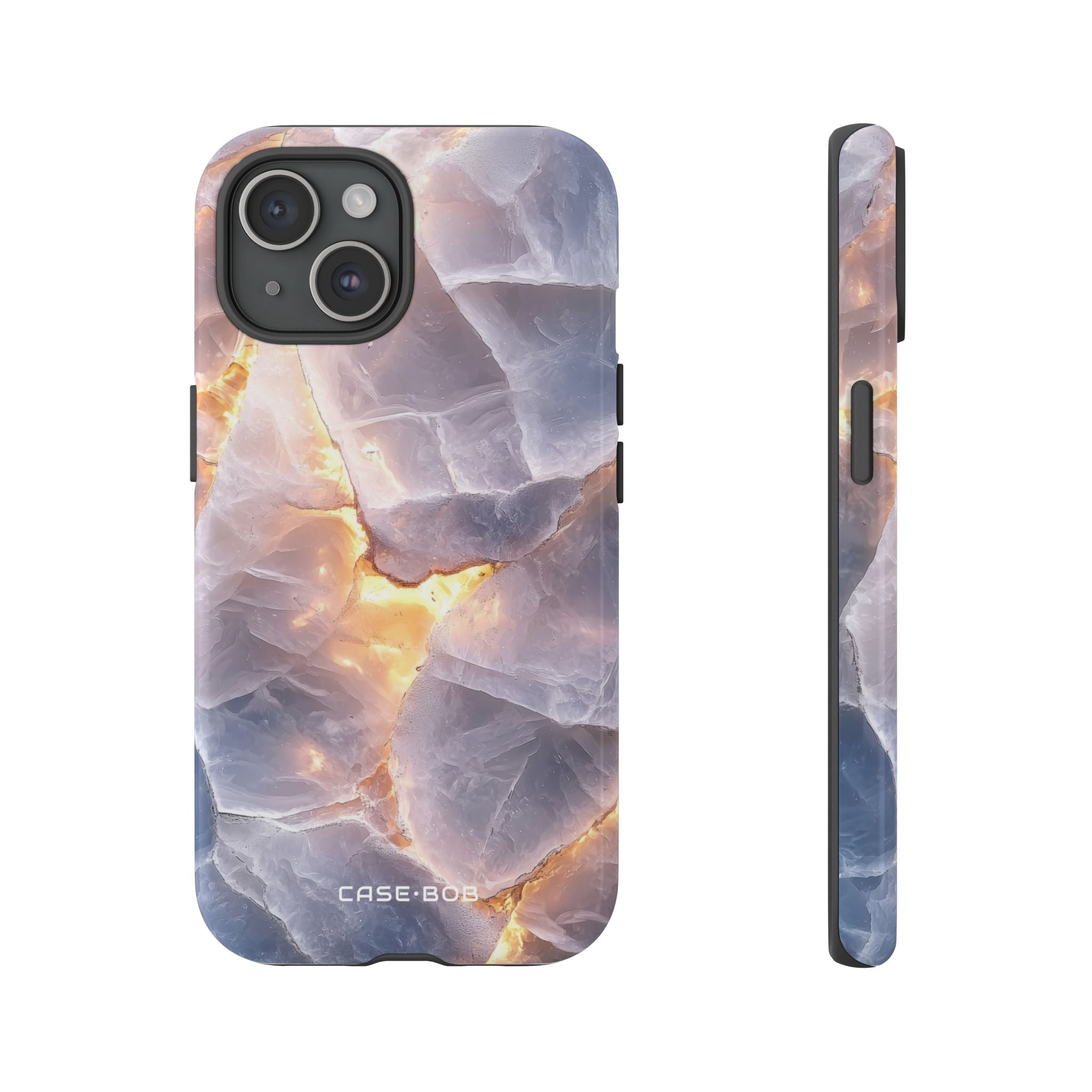 Crystal Veins iPhone 15 Case - Tough
