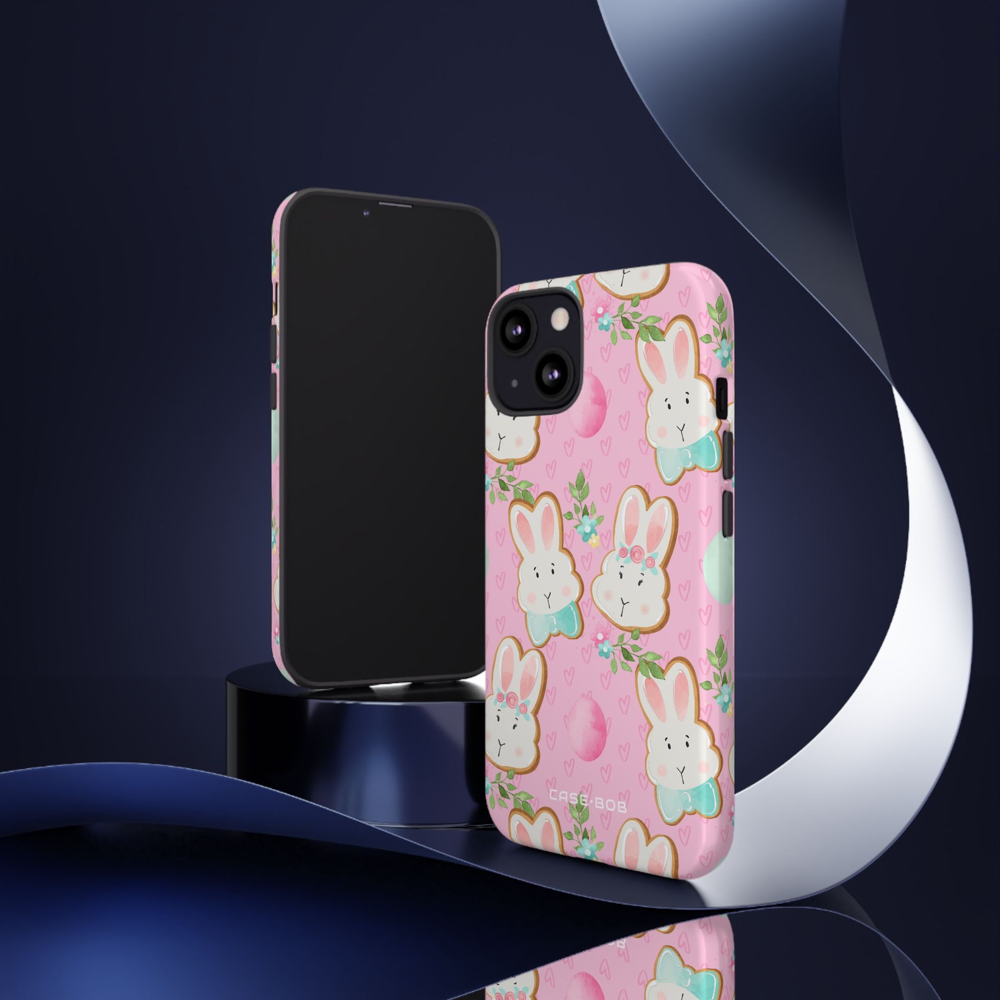 Bunny Blossom iPhone 13 Case - Tough