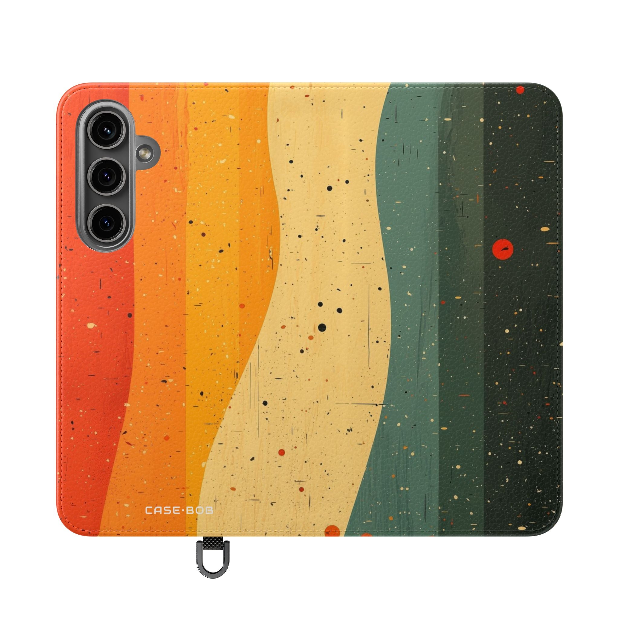 Wavy Spectrum - Samsung S24 Plus Case - Wallet