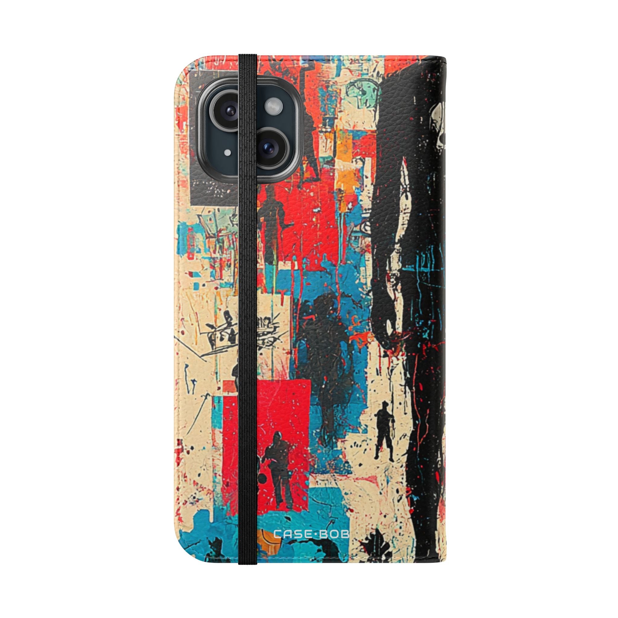 Skull Shadow - iPhone 15 Plus Case - Wallet