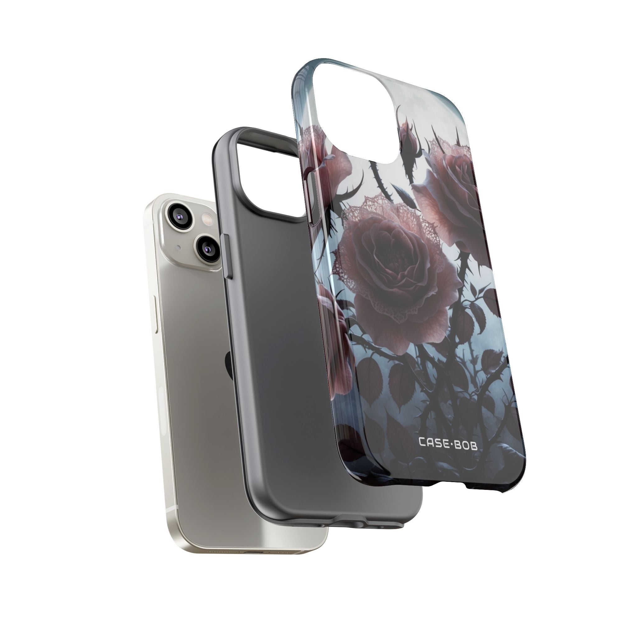 Luminous Rose Thorns iPhone 14 Case - Tough