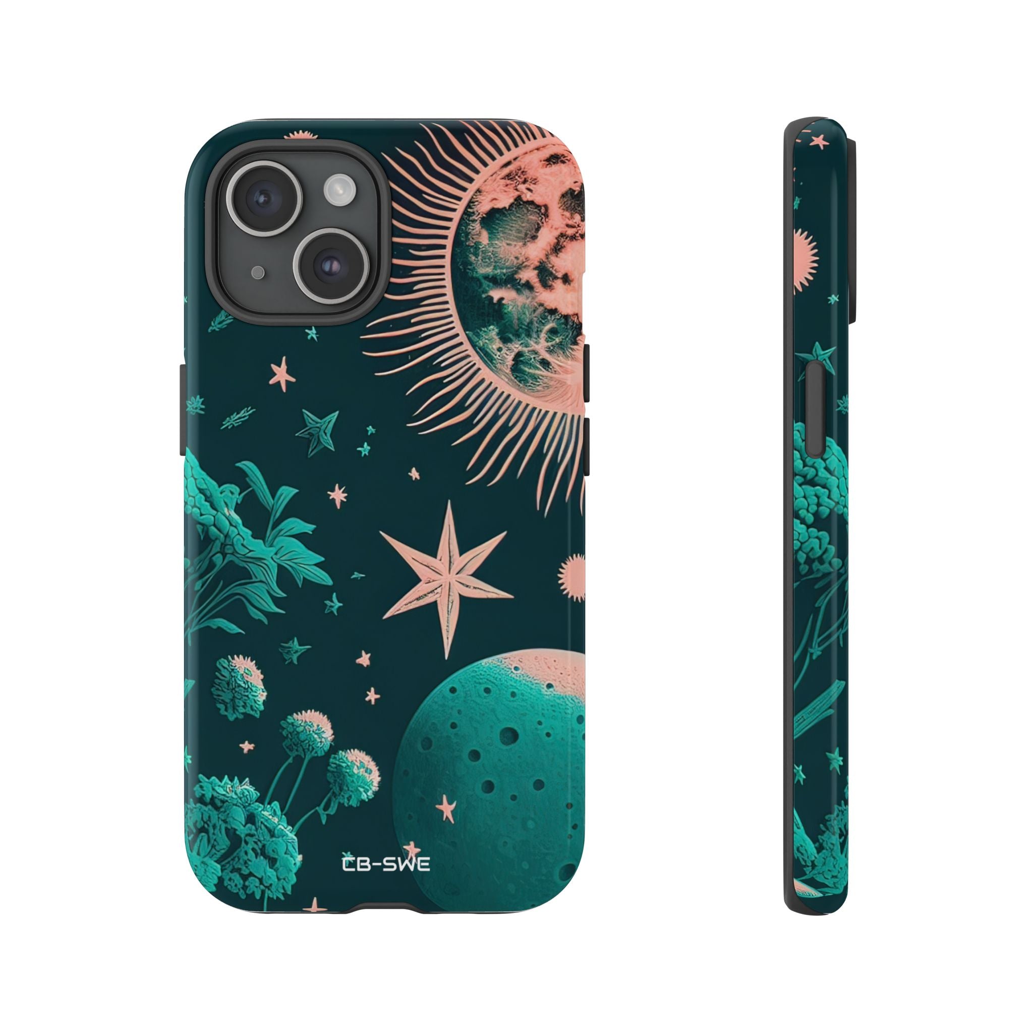 Celestial Botanical Night - iPhone Case