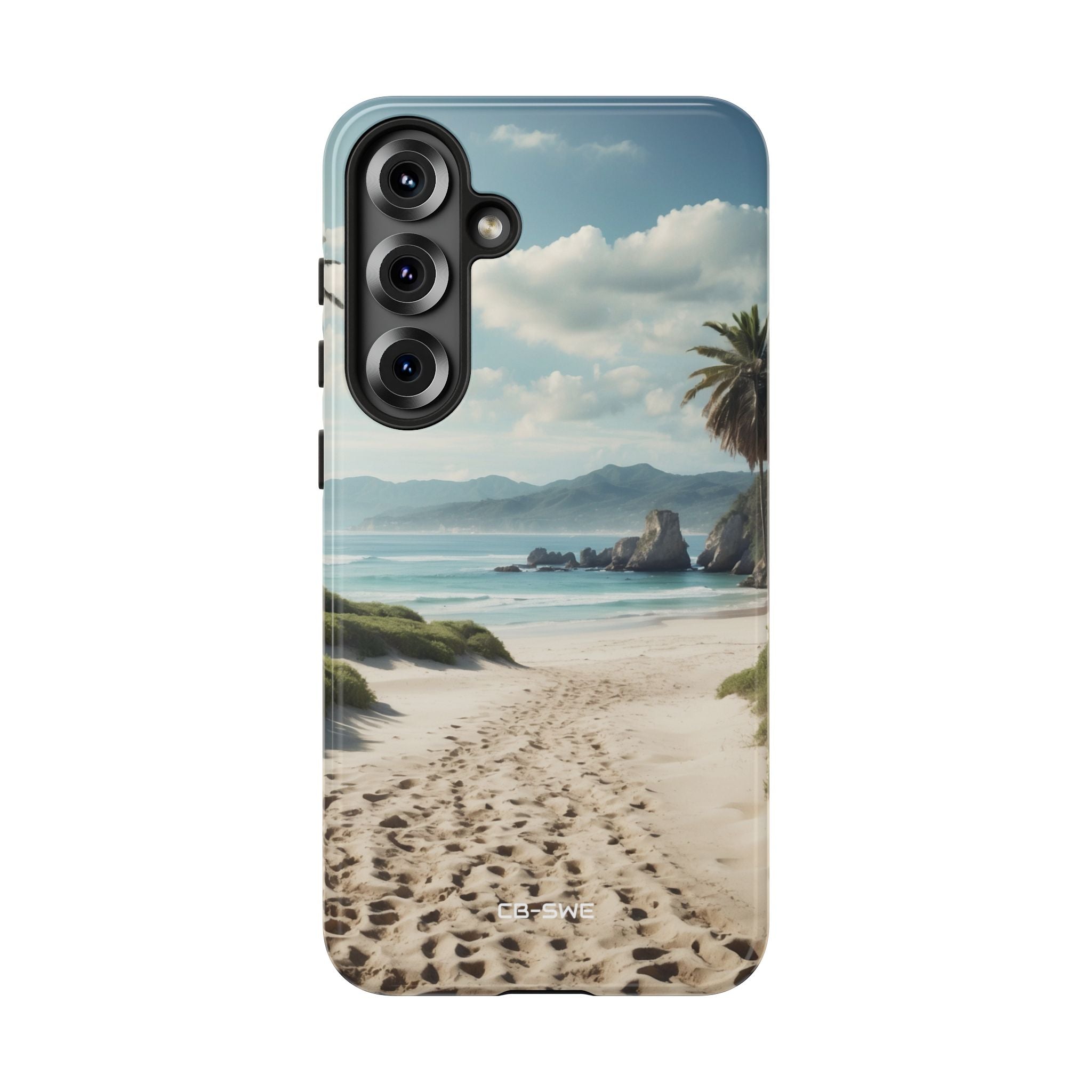 Footprints Trace Sand - Samsung Case