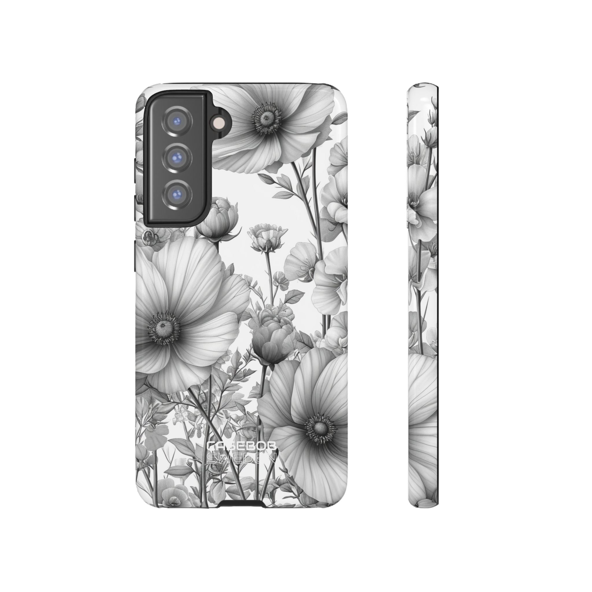 Vintage Floral Etching Samsung S21 - Tough