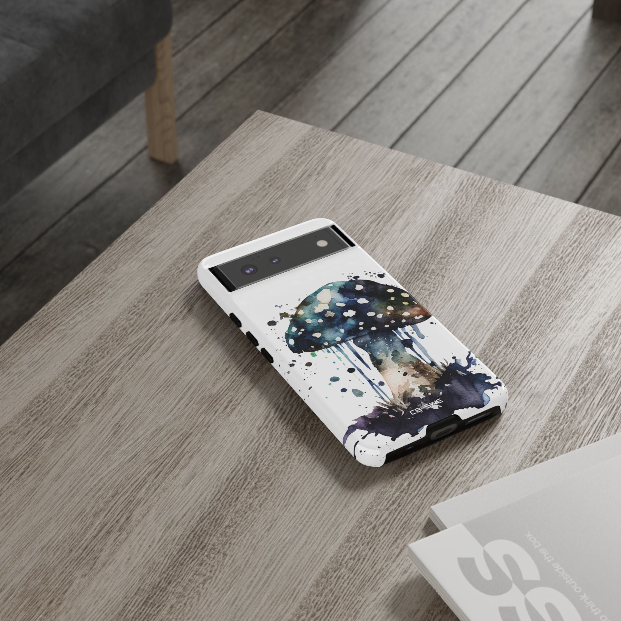 Whimsical Watercolor Mushroom - Google Pixel Case