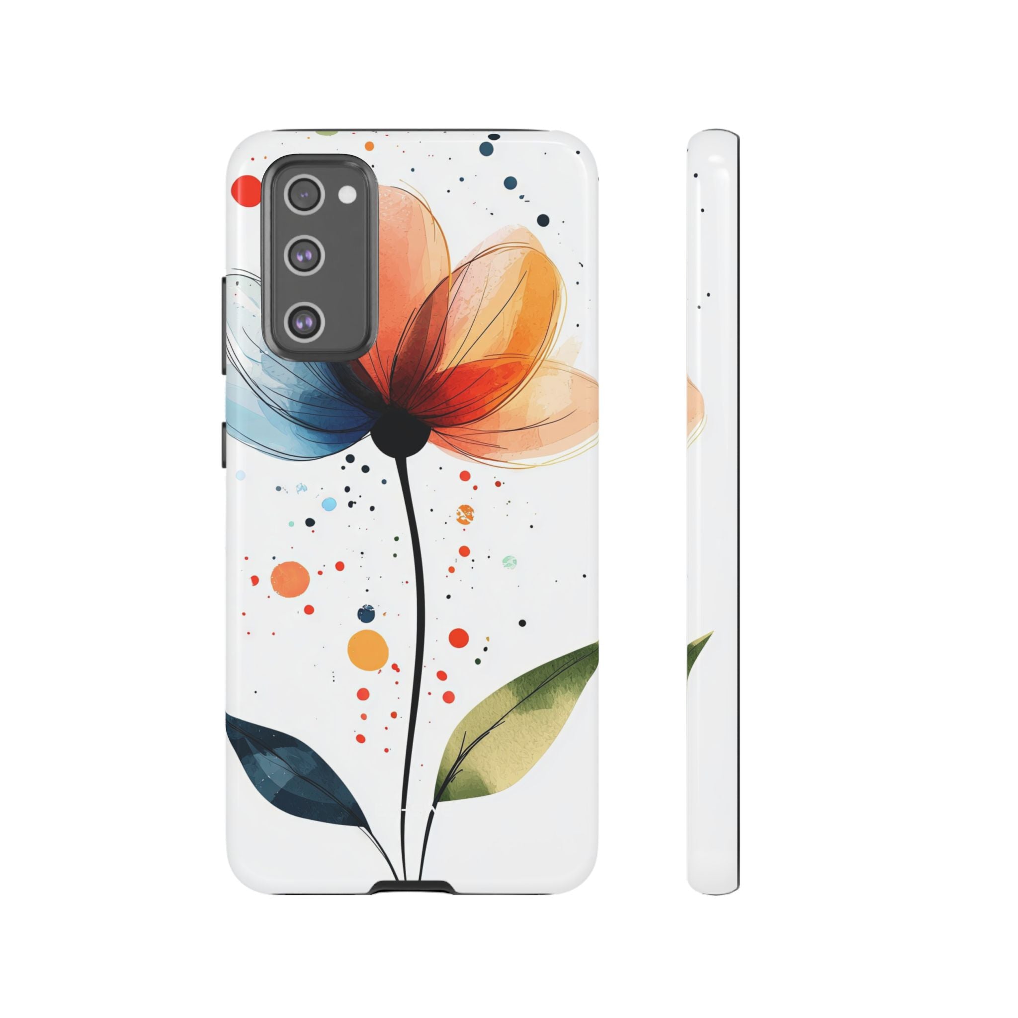 Vibrant Floral Blooms - Samsung Case