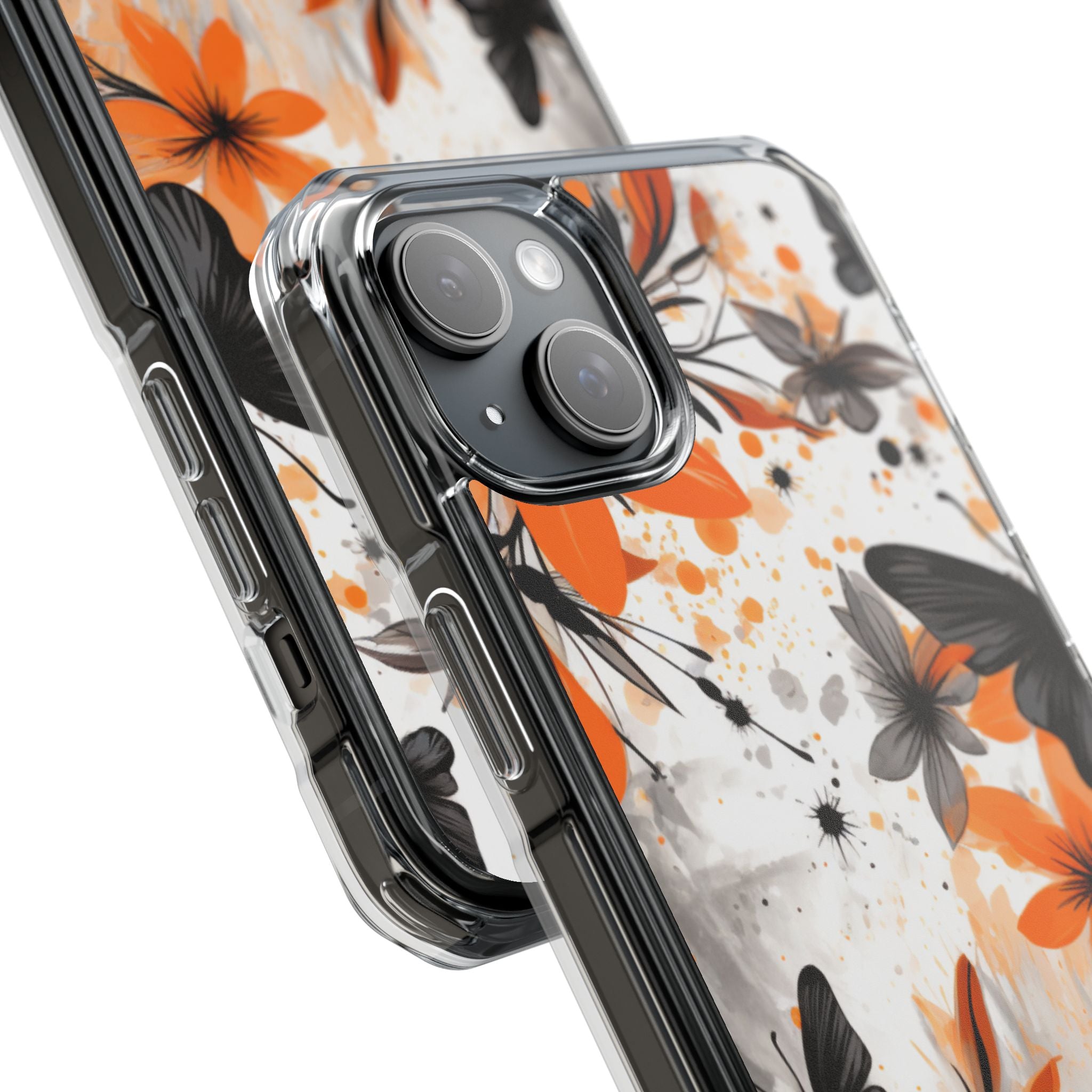 Vibrant Floral Dance iPhone Case - Impact