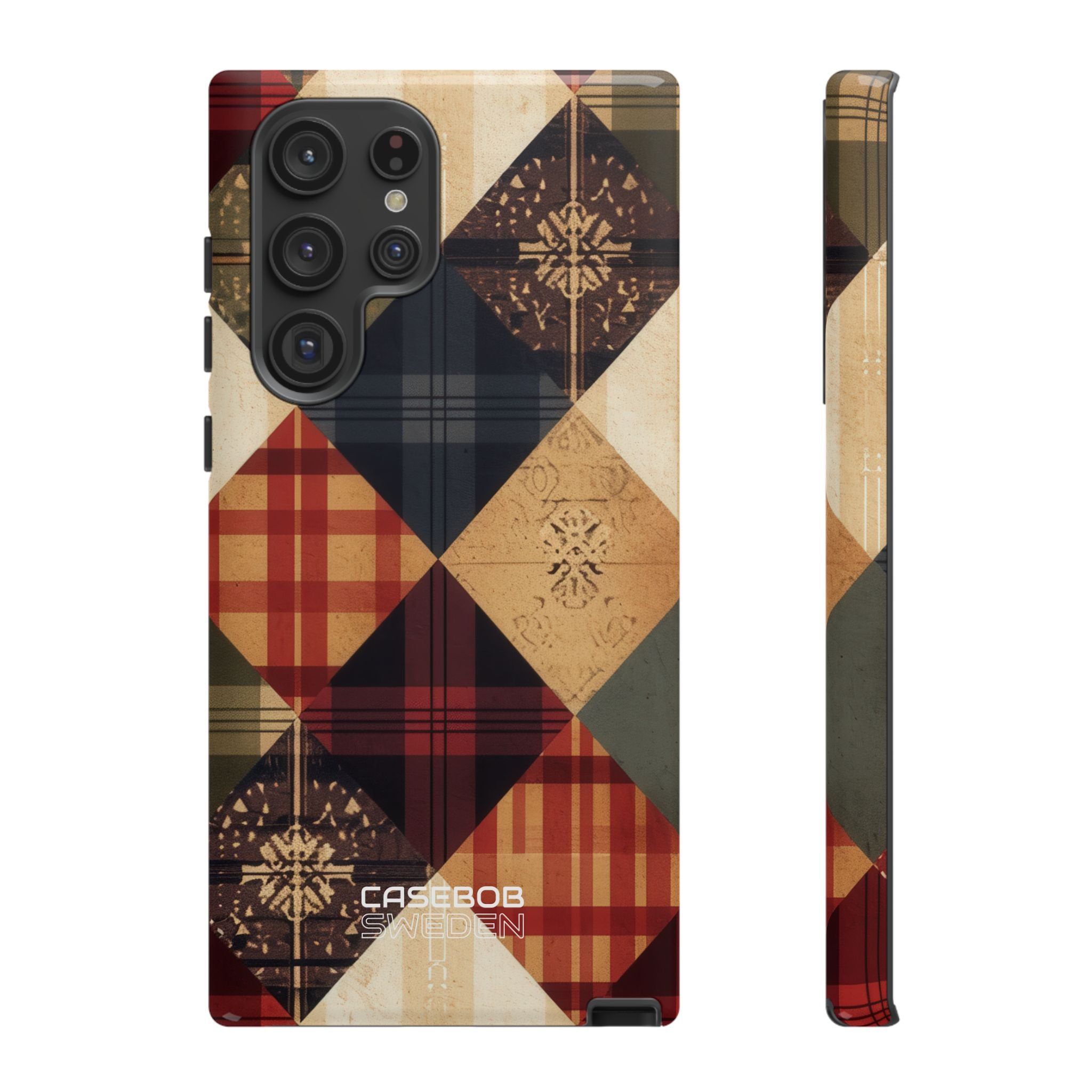 Rustic Quilt Charm Samsung S22 - Tough