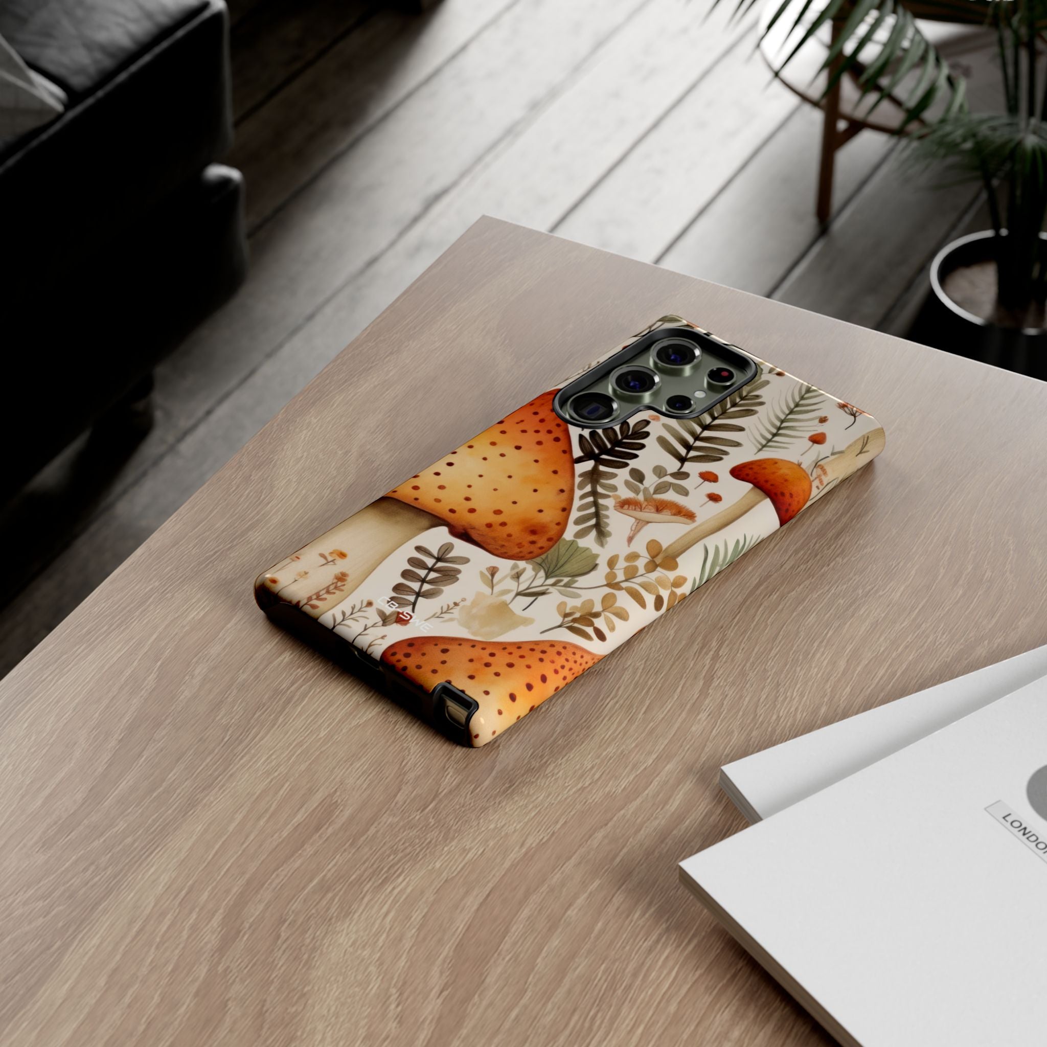 Mushrooms Sprout Cheerfully - Samsung Case
