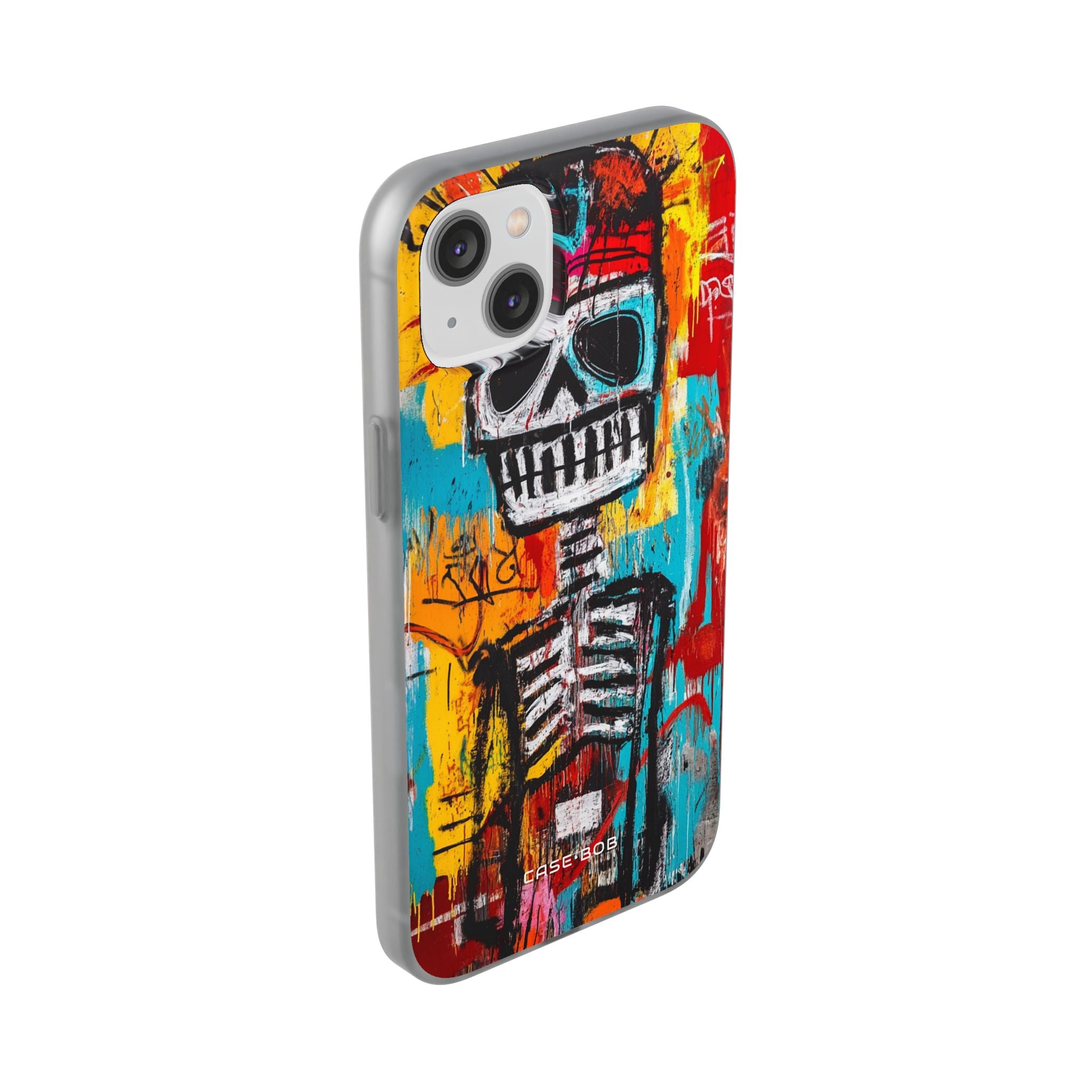 Skeleton Riot iPhone 14 Plus Case - Soft