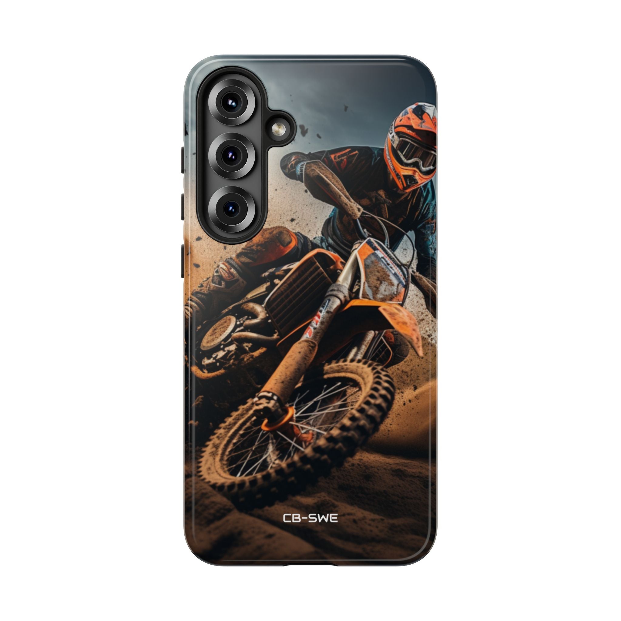 Rider Amidst Desert Fury - Samsung Case