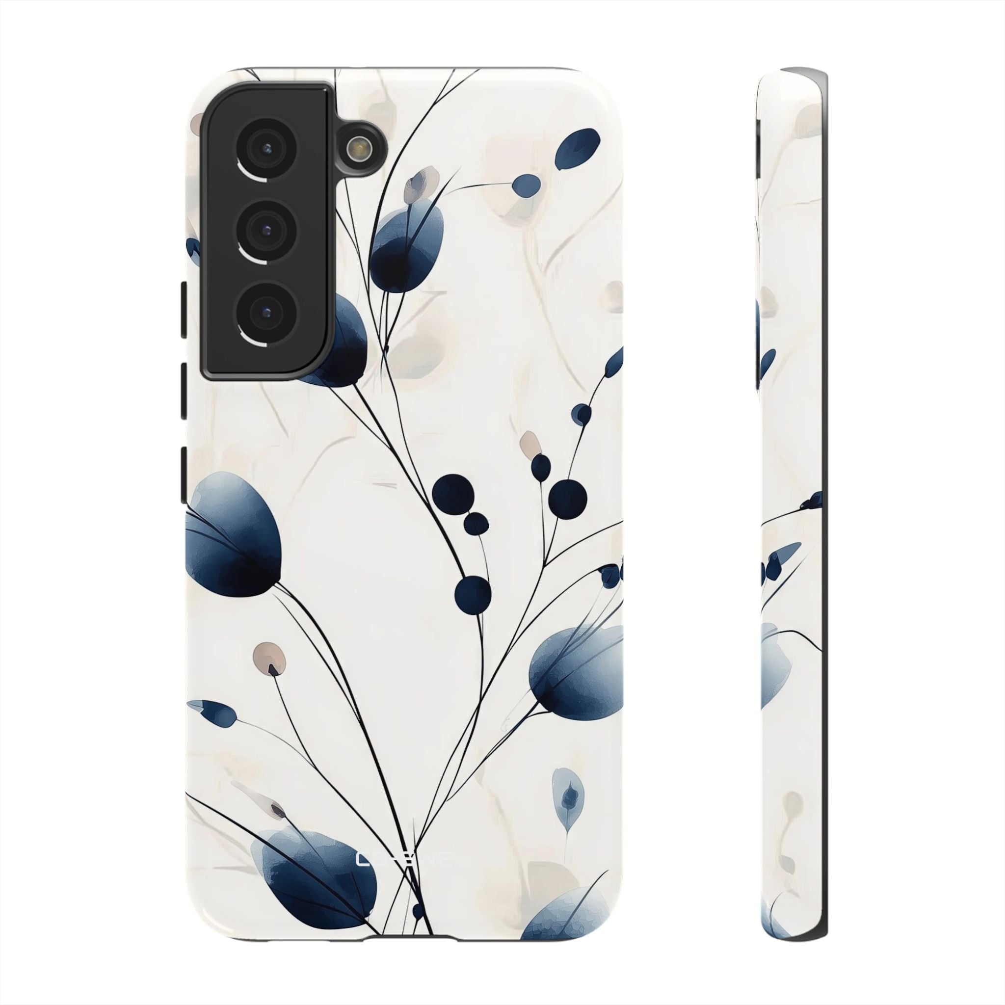 Floral Harmony Blue - Samsung Case