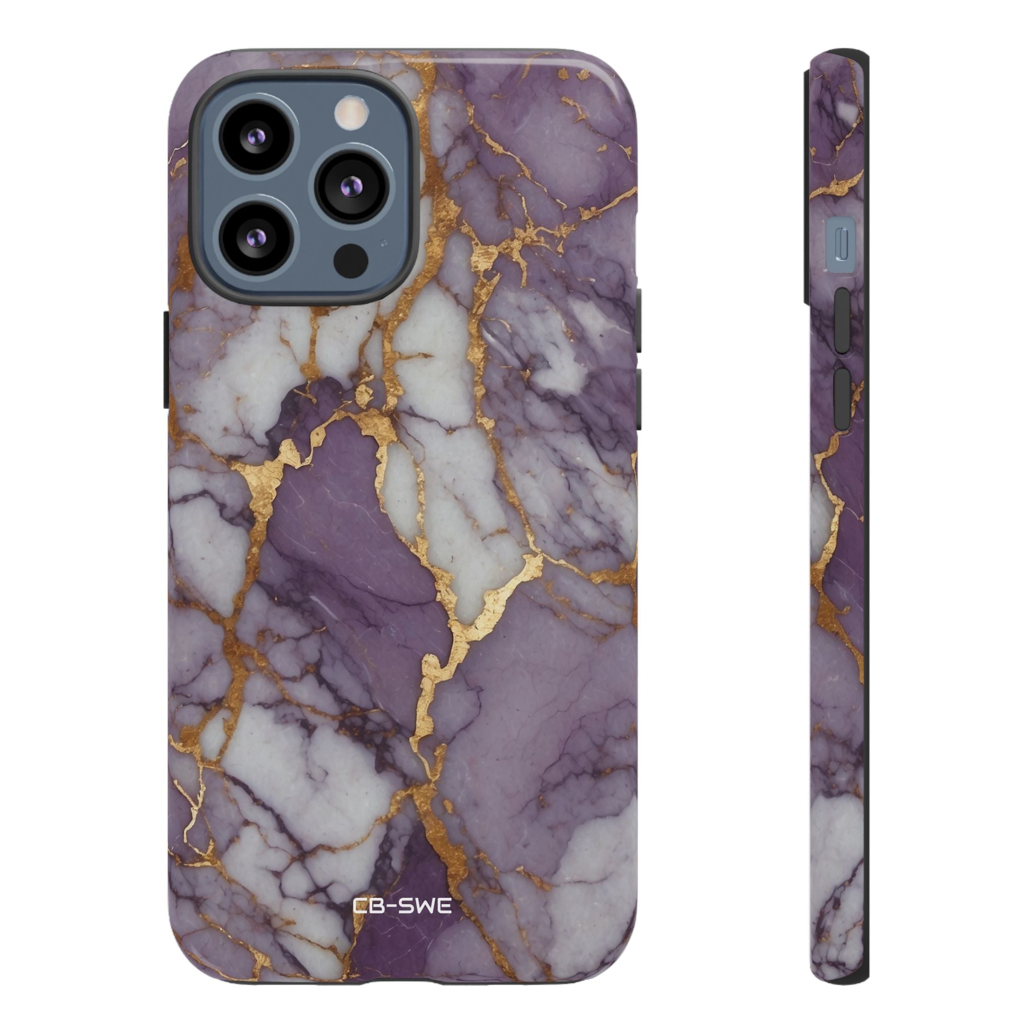 Lavender Veins Flow - iPhone Case