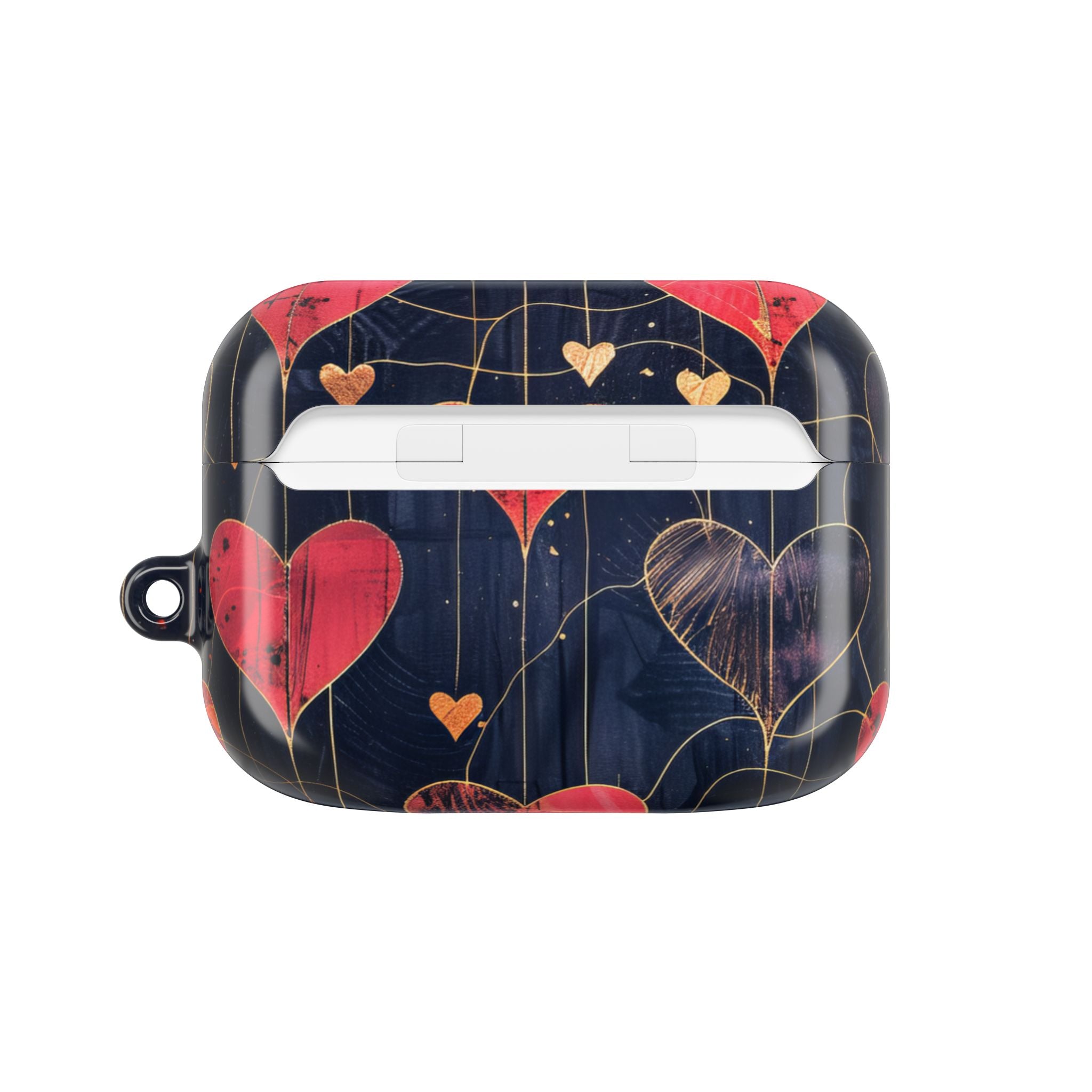 Rauhallinen sydänruudukko - AirPods Case