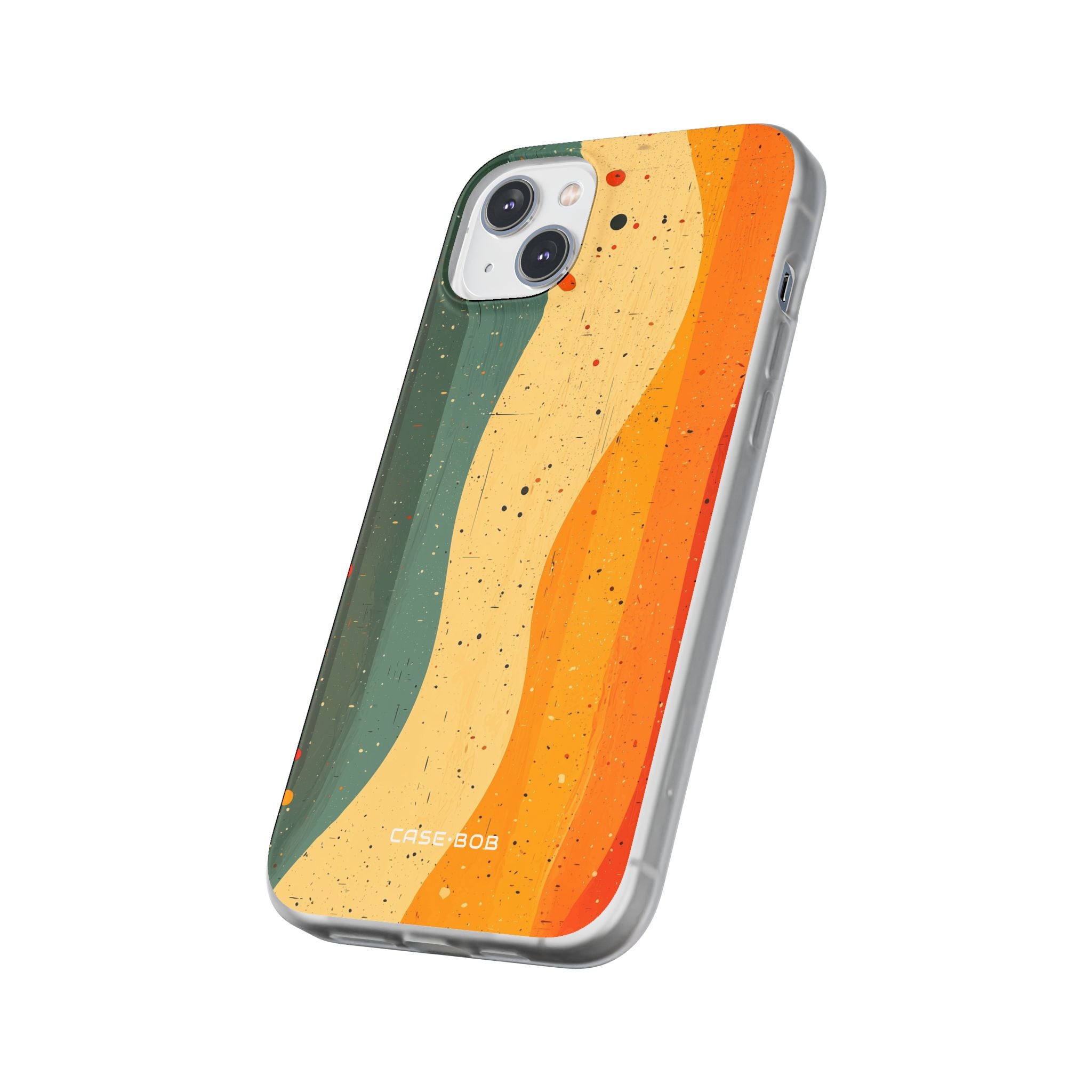 Wavy Forest Veil iPhone 14 Plus Case - Soft