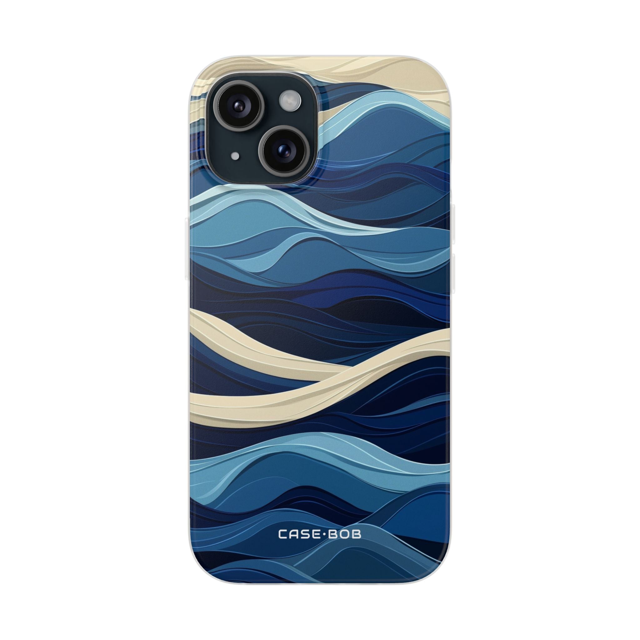 Ocean Rhythm iPhone 15 Case - Soft