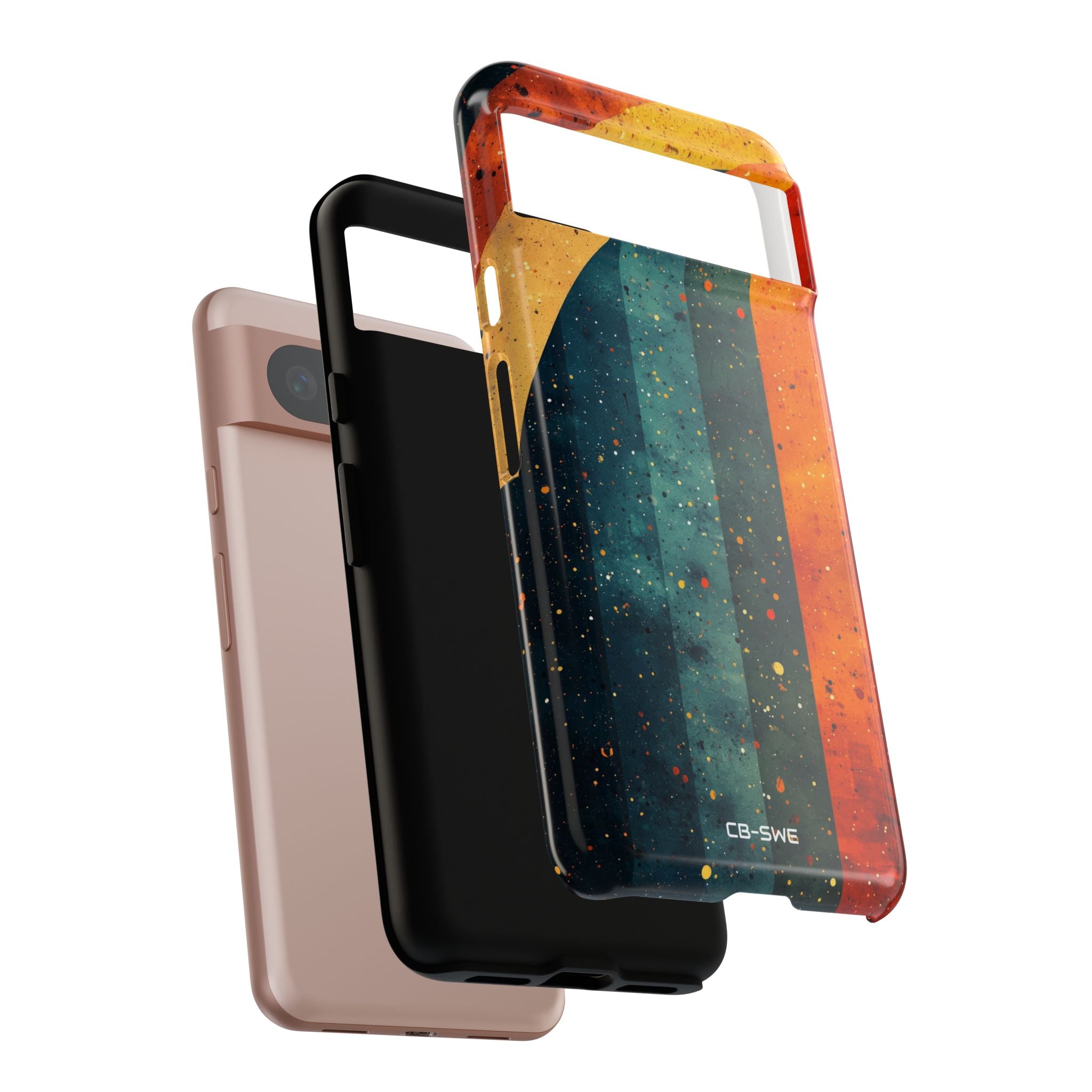 Vibrant Waves Dance - Google Pixel Case