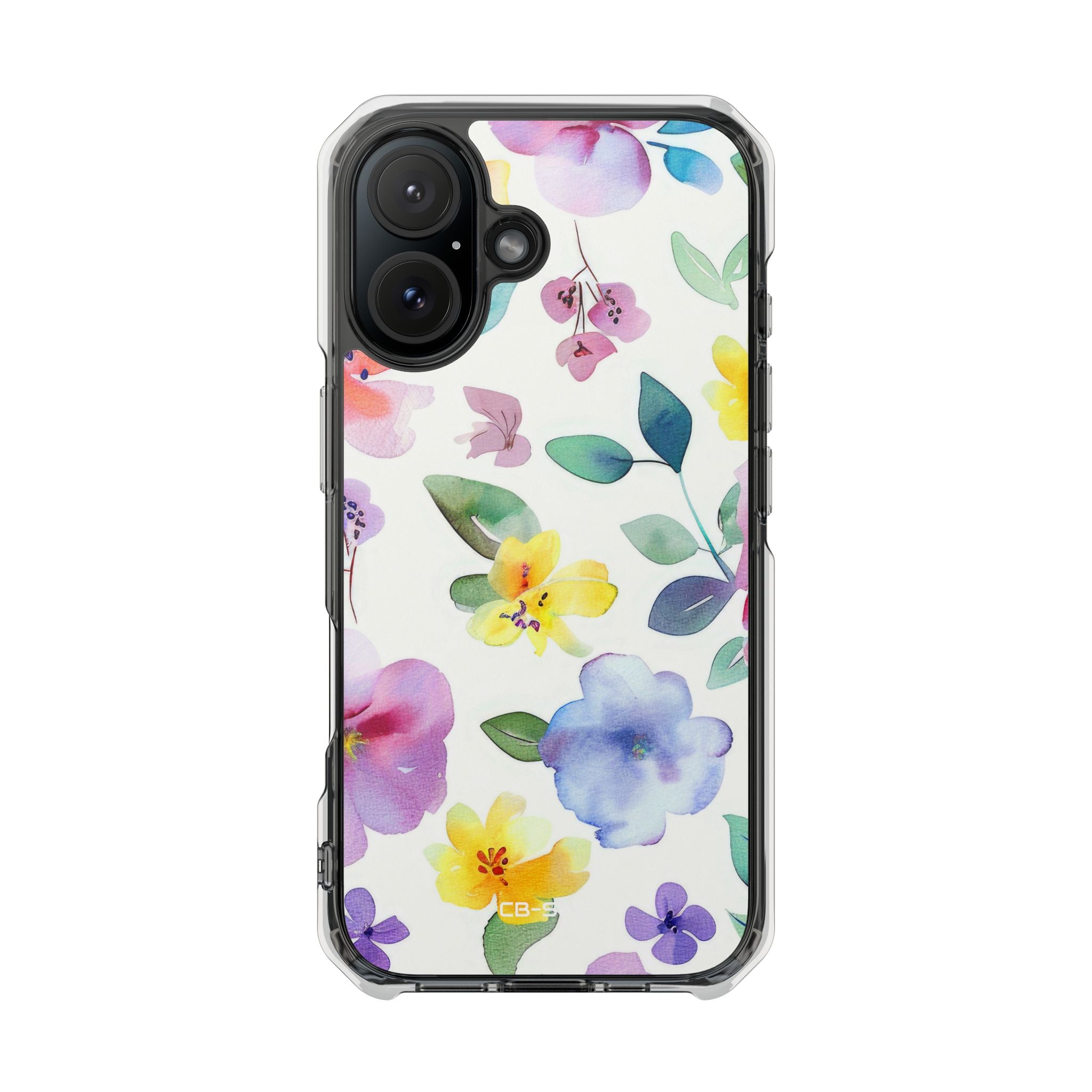 Whimsical Watercolor Florals iPhone Case - Impact