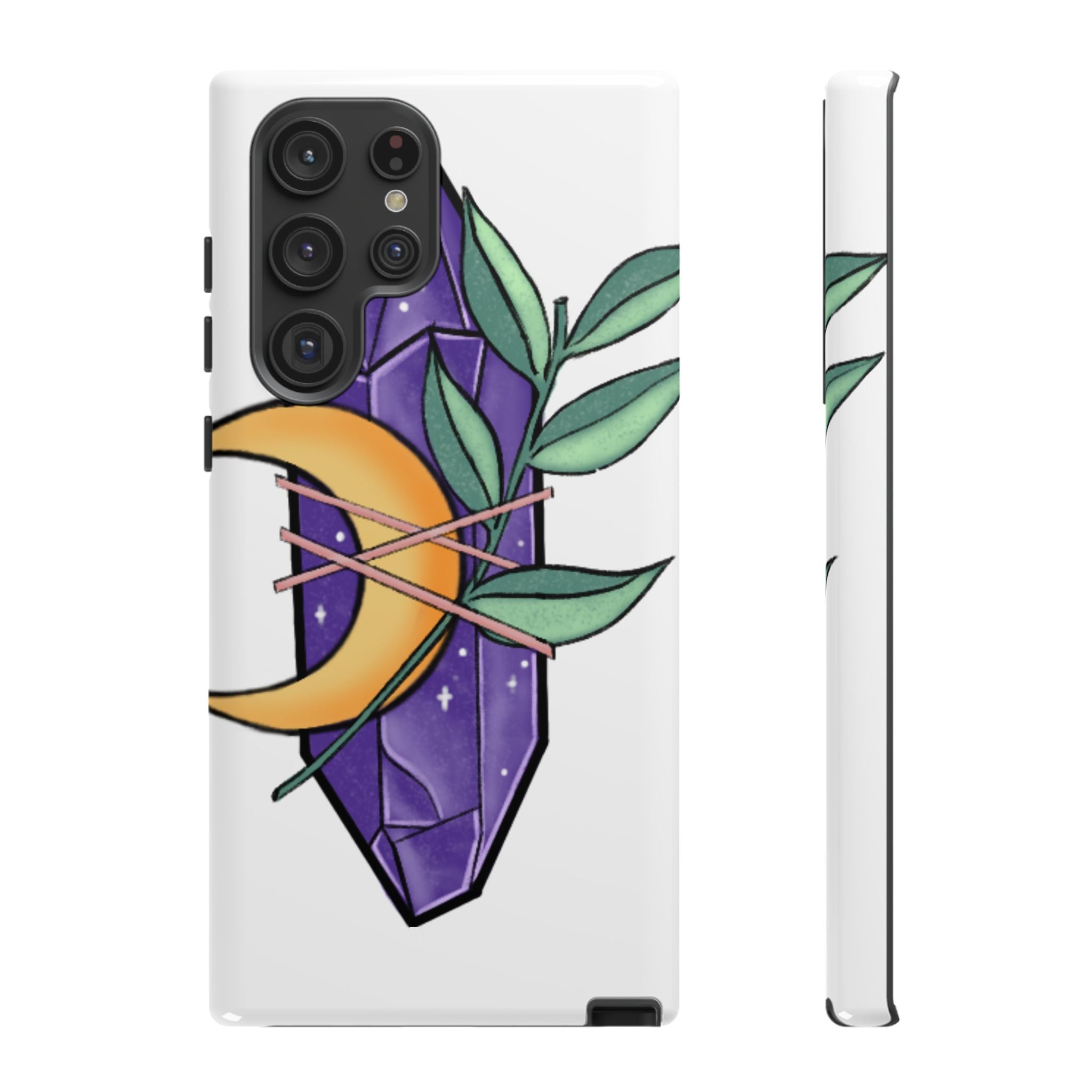 Mystical Moon Crystal - Samsung Case