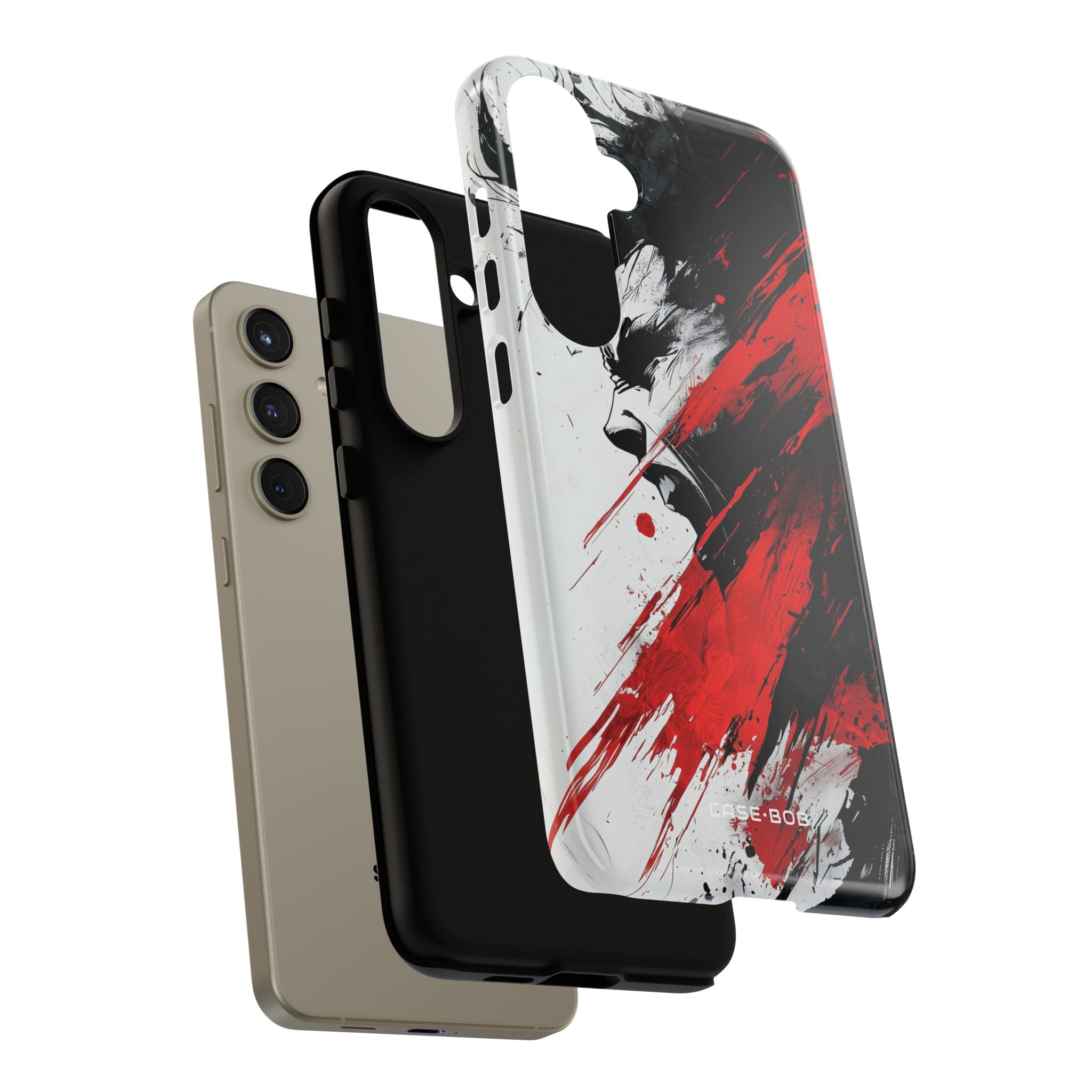 Yelling Profile Burst Samsung S24 Plus Case - Tough